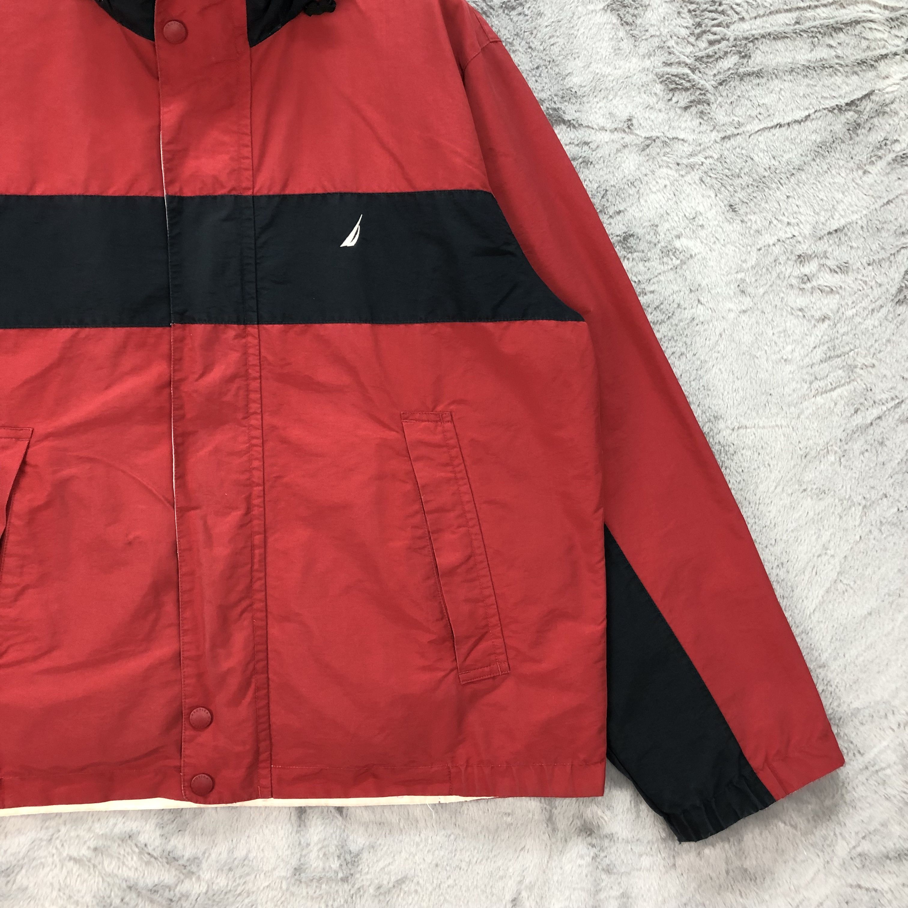 Nautica NAUTICA Reversible Hooded Jacket #4879-37 Size US L / EU 52-54 / 3 - 6 Thumbnail