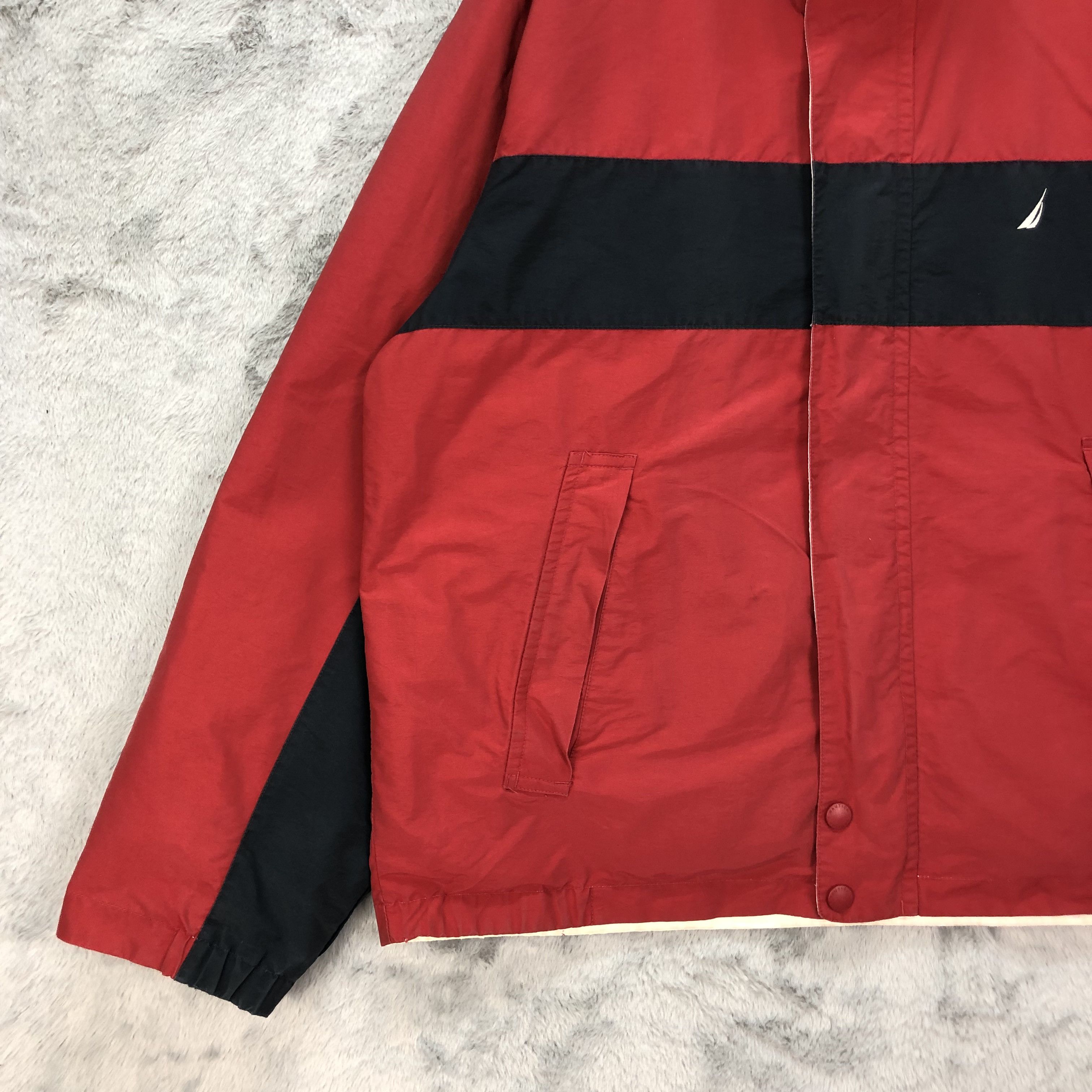 Nautica NAUTICA Reversible Hooded Jacket #4879-37 Size US L / EU 52-54 / 3 - 5 Thumbnail
