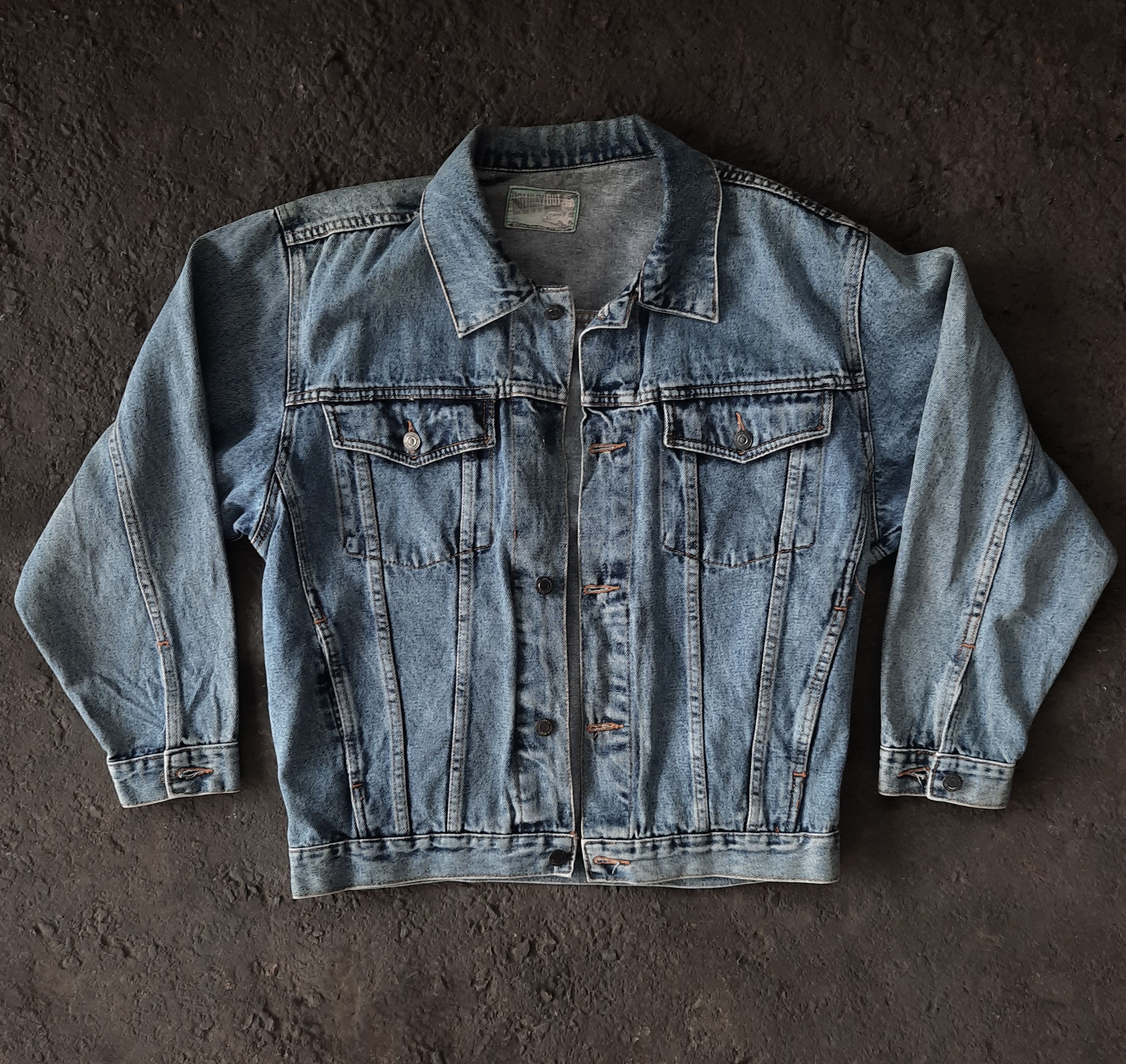 Holiday Brand × Vintage Holiday Out Vintage Denim Jacket Size US M / EU 48-50 / 2 - 2 Thumbnail
