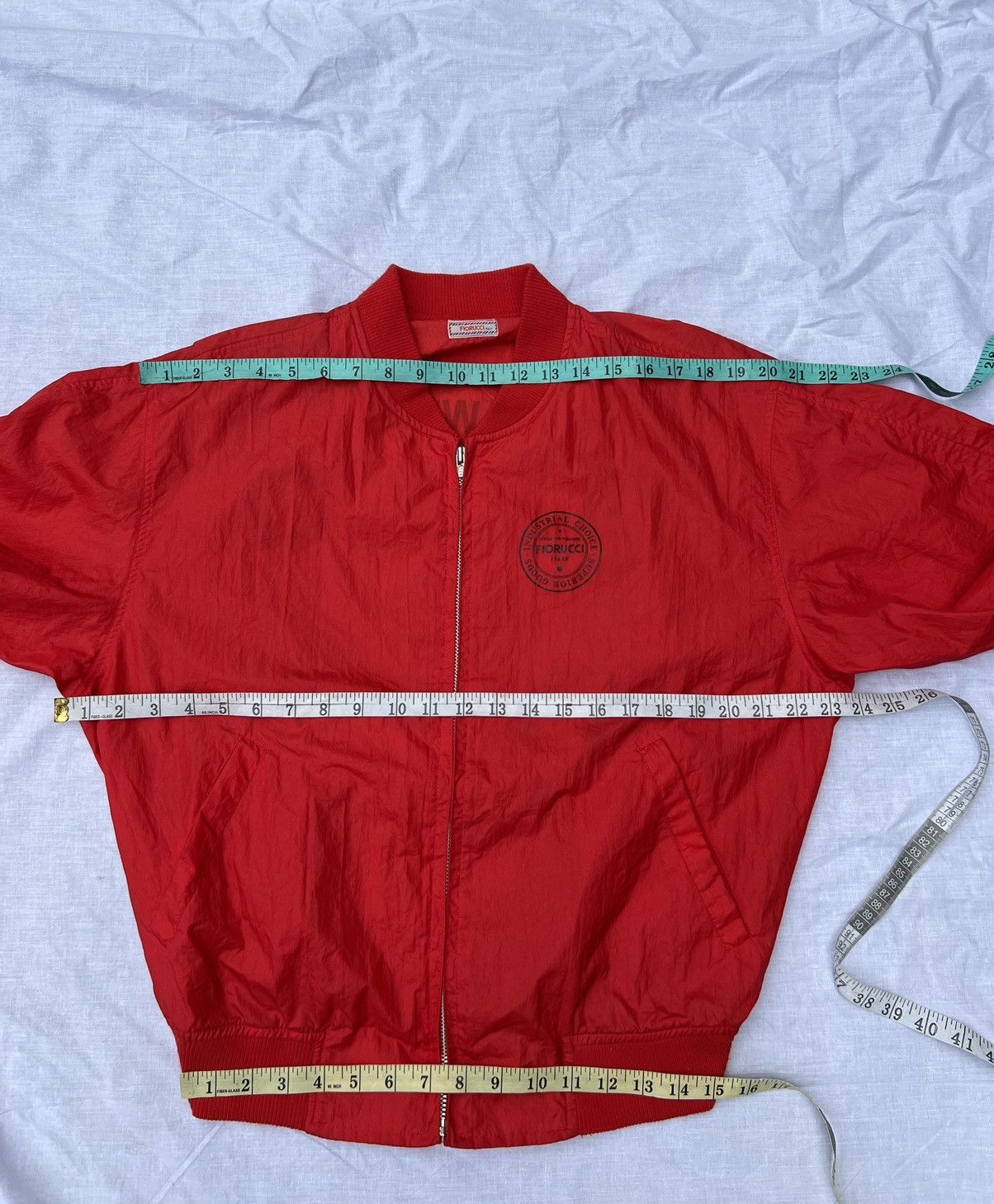 Fiorucci Vintage 90s Fiorucci Italy Lightweight Bomber Jacket Size US M / EU 48-50 / 2 - 18 Thumbnail