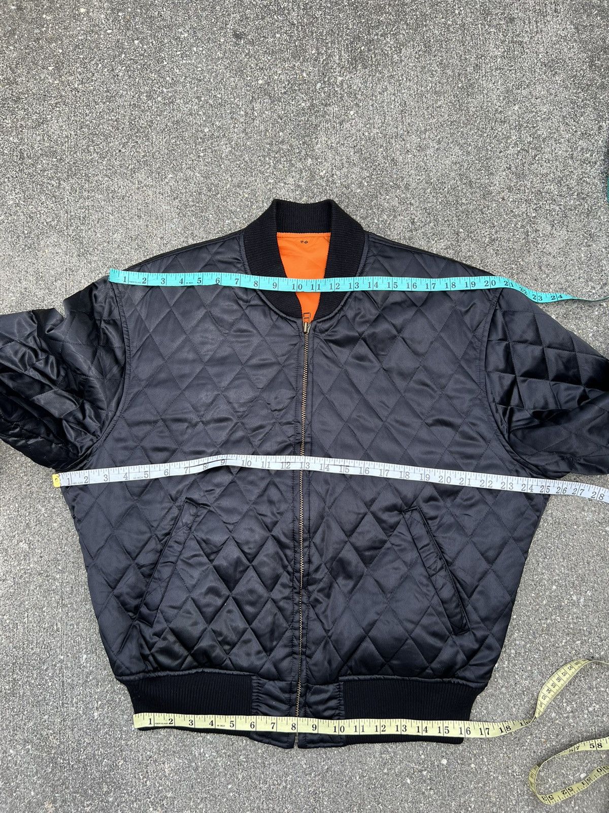 Vintage VTG 1992 Japan Airlines Shizumu S-Pulse KickOff Quilt Bomber Size US L / EU 52-54 / 3 - 15 Thumbnail
