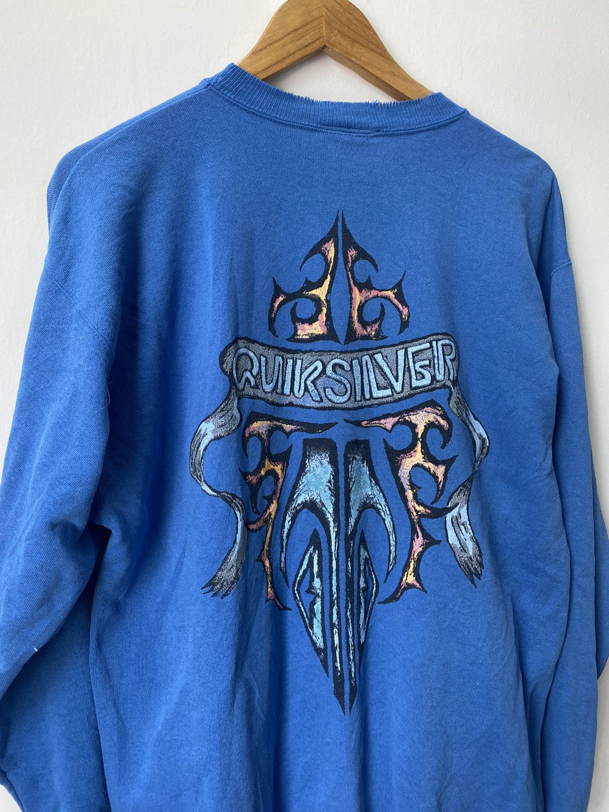 Quiksilver Vintage 1980 Quicksilver Tatoo Surf Sweatshirt Size US XL / EU 56 / 4 - 3 Thumbnail