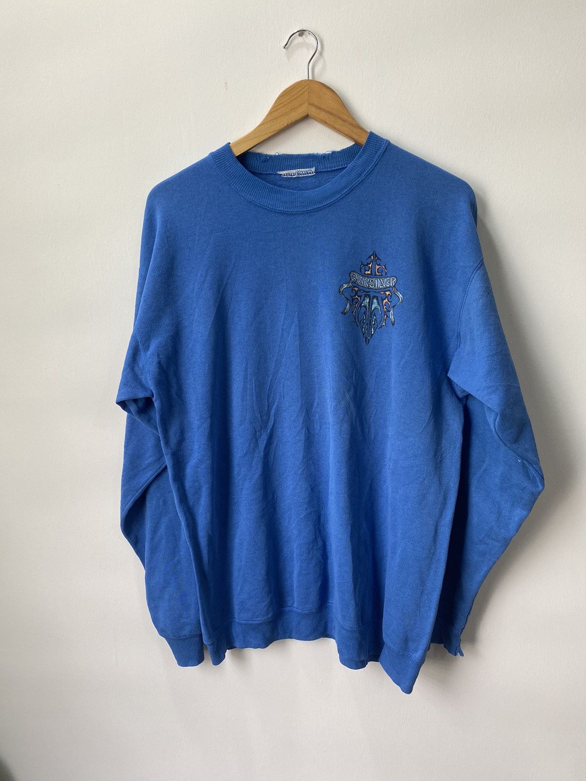 Quiksilver Vintage 1980 Quicksilver Tatoo Surf Sweatshirt Size US XL / EU 56 / 4 - 2 Thumbnail