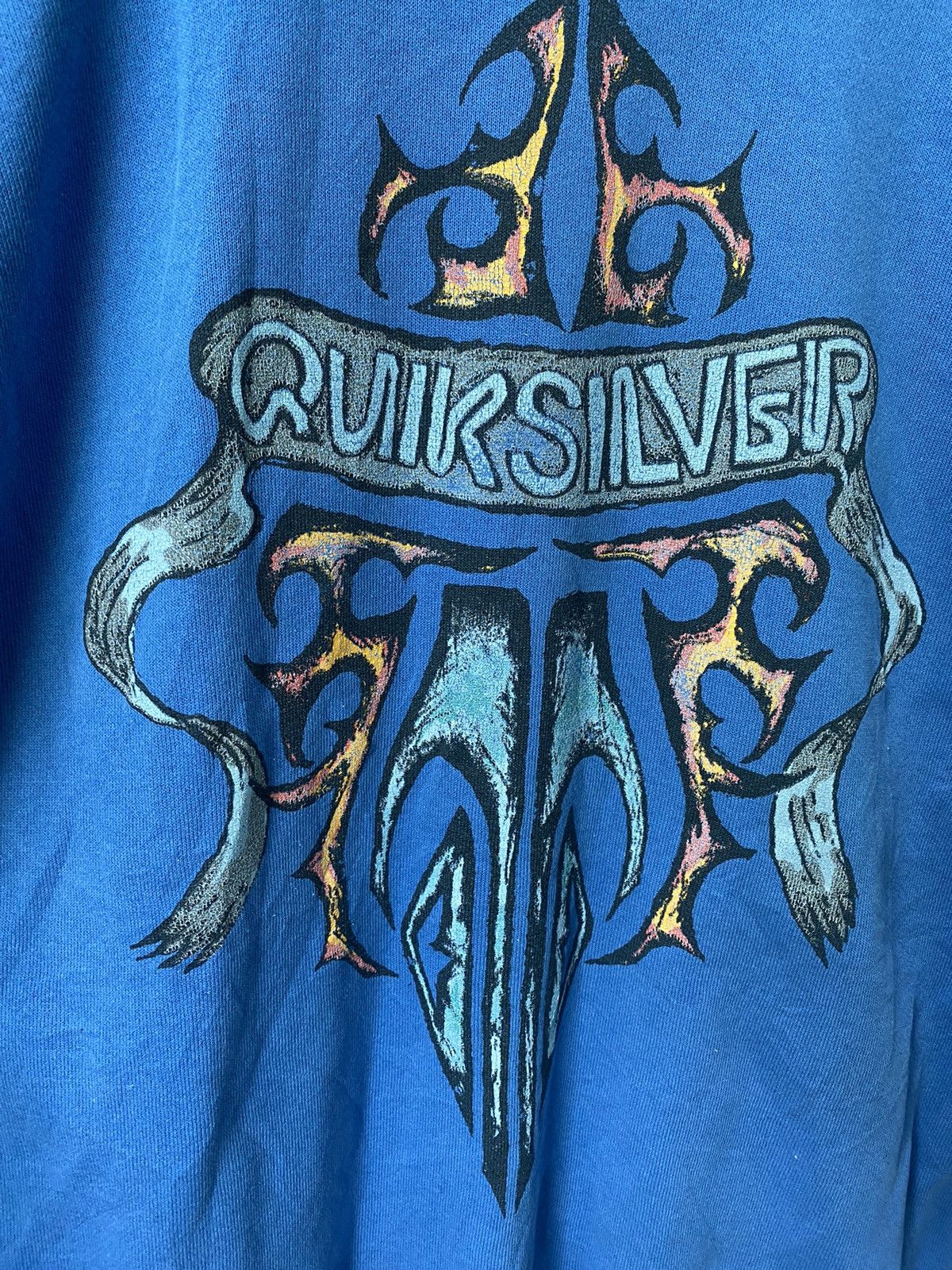 Quiksilver Vintage 1980 Quicksilver Tatoo Surf Sweatshirt Size US XL / EU 56 / 4 - 6 Thumbnail