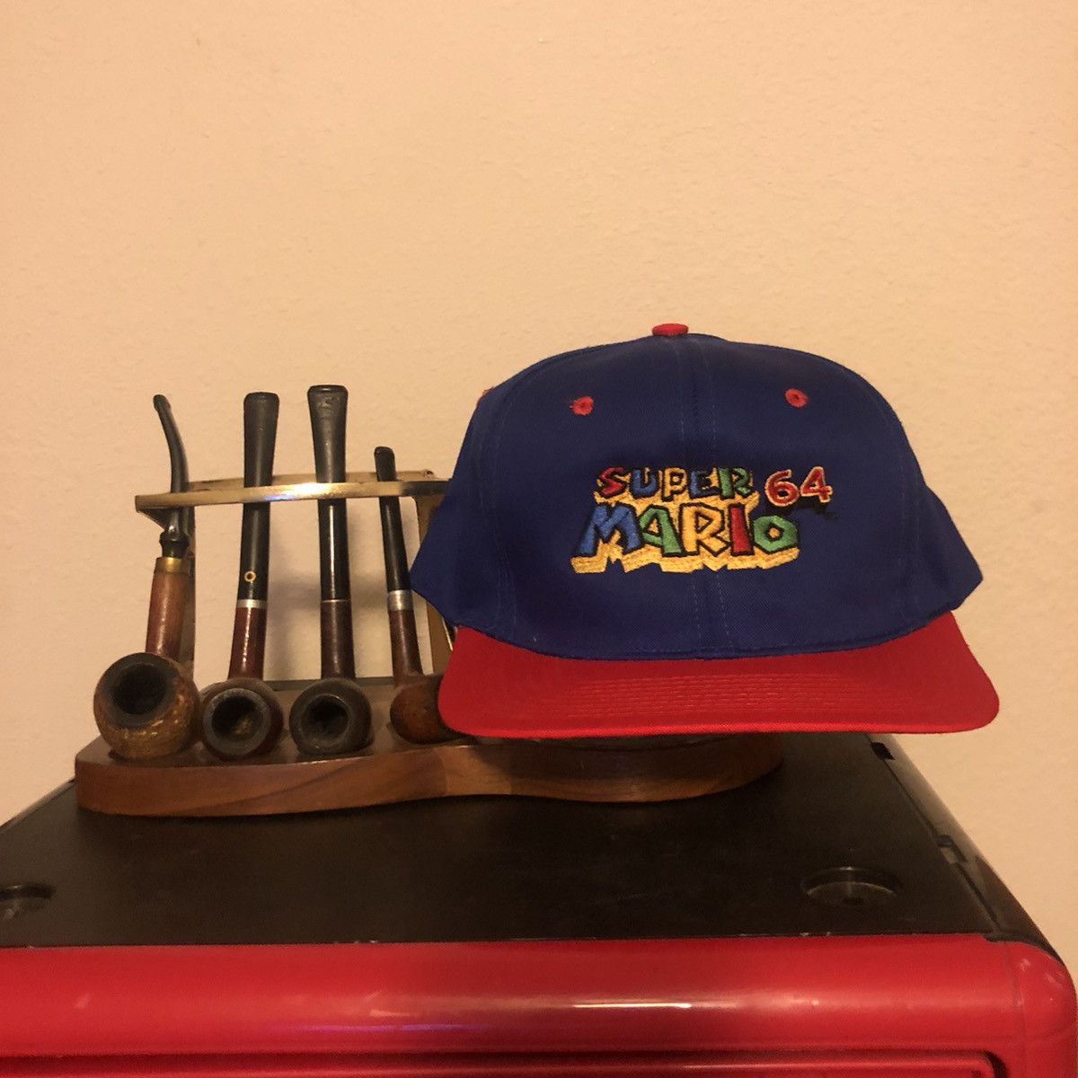 Vintage Vintage 90’s Super Mario 64 Hat Size ONE SIZE - 1 Preview