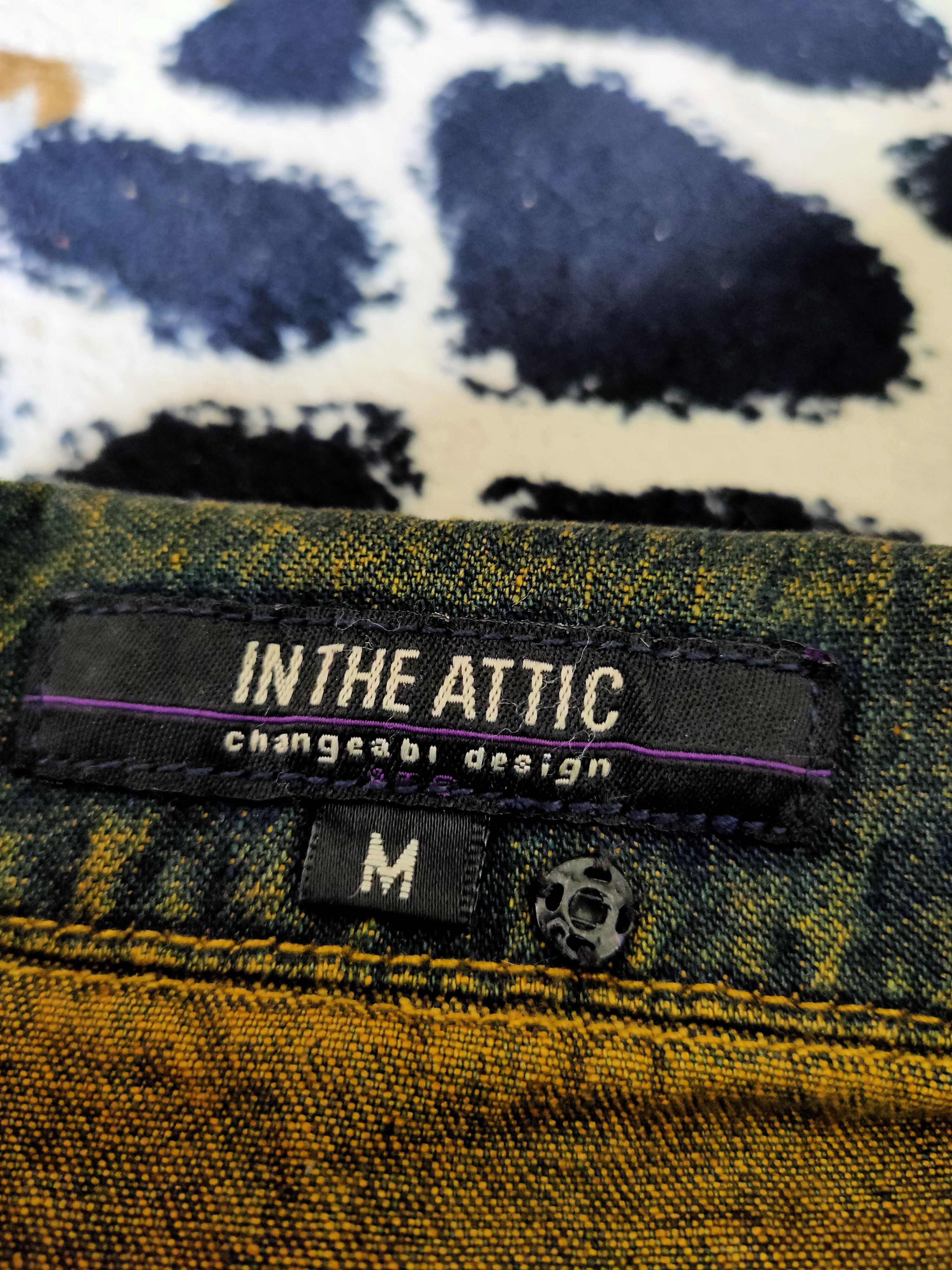 In The Attic In The Attic Distressed Denim Jacket Zipper Jacket Size US M / EU 48-50 / 2 - 6 Thumbnail