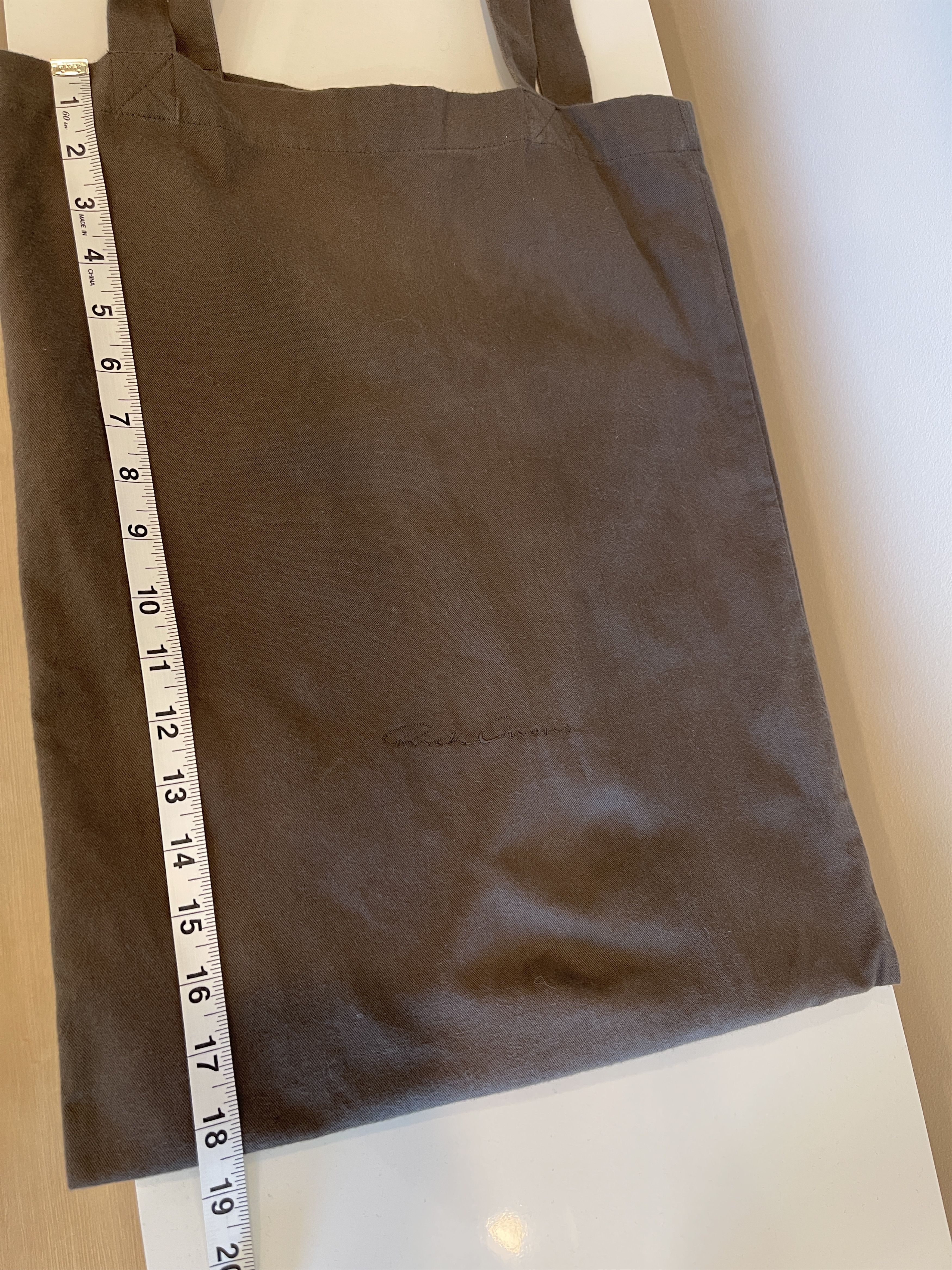 Rick Owens Rick Owens Mainline Tote Bag Size ONE SIZE - 3 Preview