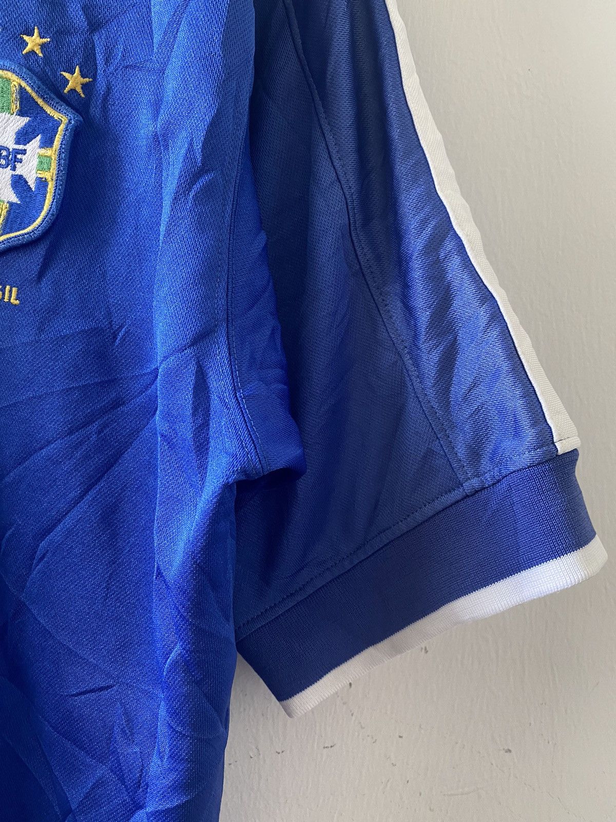 Nike Vintage x Nike X Brazil Football team 1998 Jersey Size US M / EU 48-50 / 2 - 9 Thumbnail