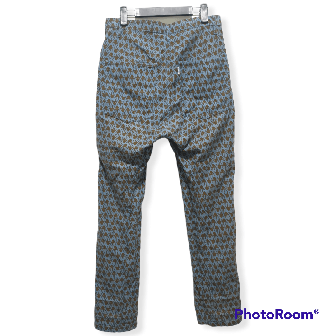 Issey Miyake 💥Ne-net IS ISSEY MIYAKE Japanese Reversible Monogram pant Size US 31 - 7 Thumbnail