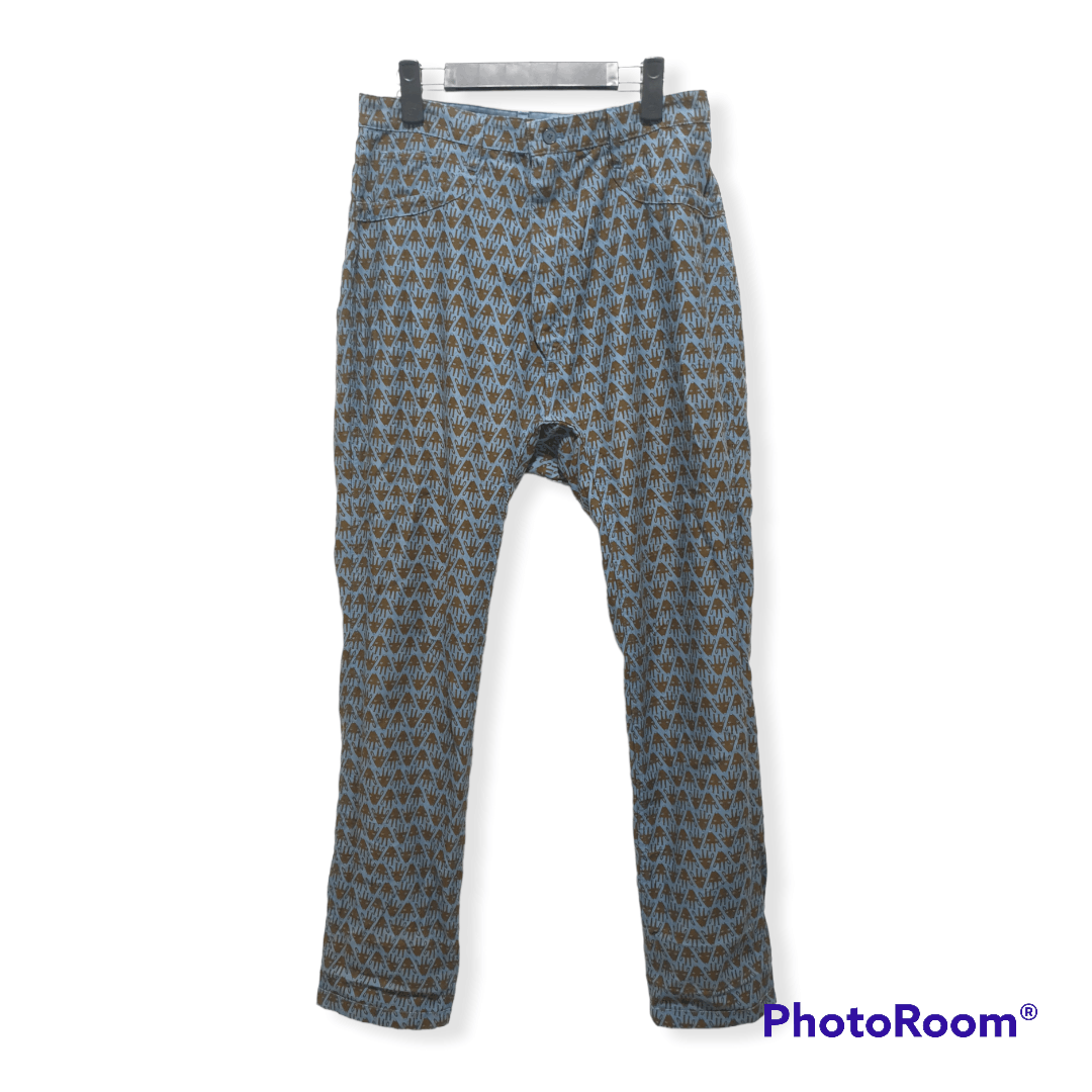 Issey Miyake 💥Ne-net IS ISSEY MIYAKE Japanese Reversible Monogram pant Size US 31 - 1 Thumbnail