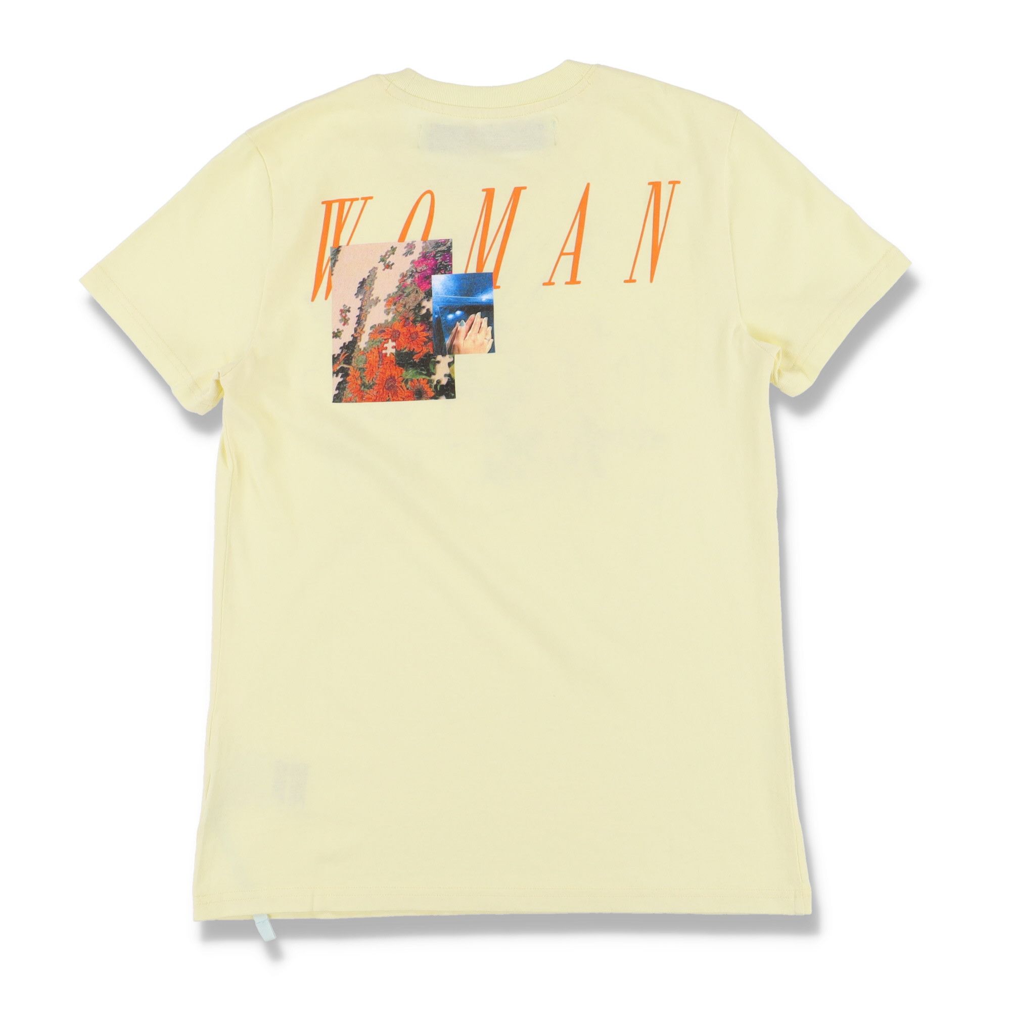 Off-White Yellow Illustrated Print Woman T-Shirt Size US XS / EU 42 / 0 - 7 Thumbnail