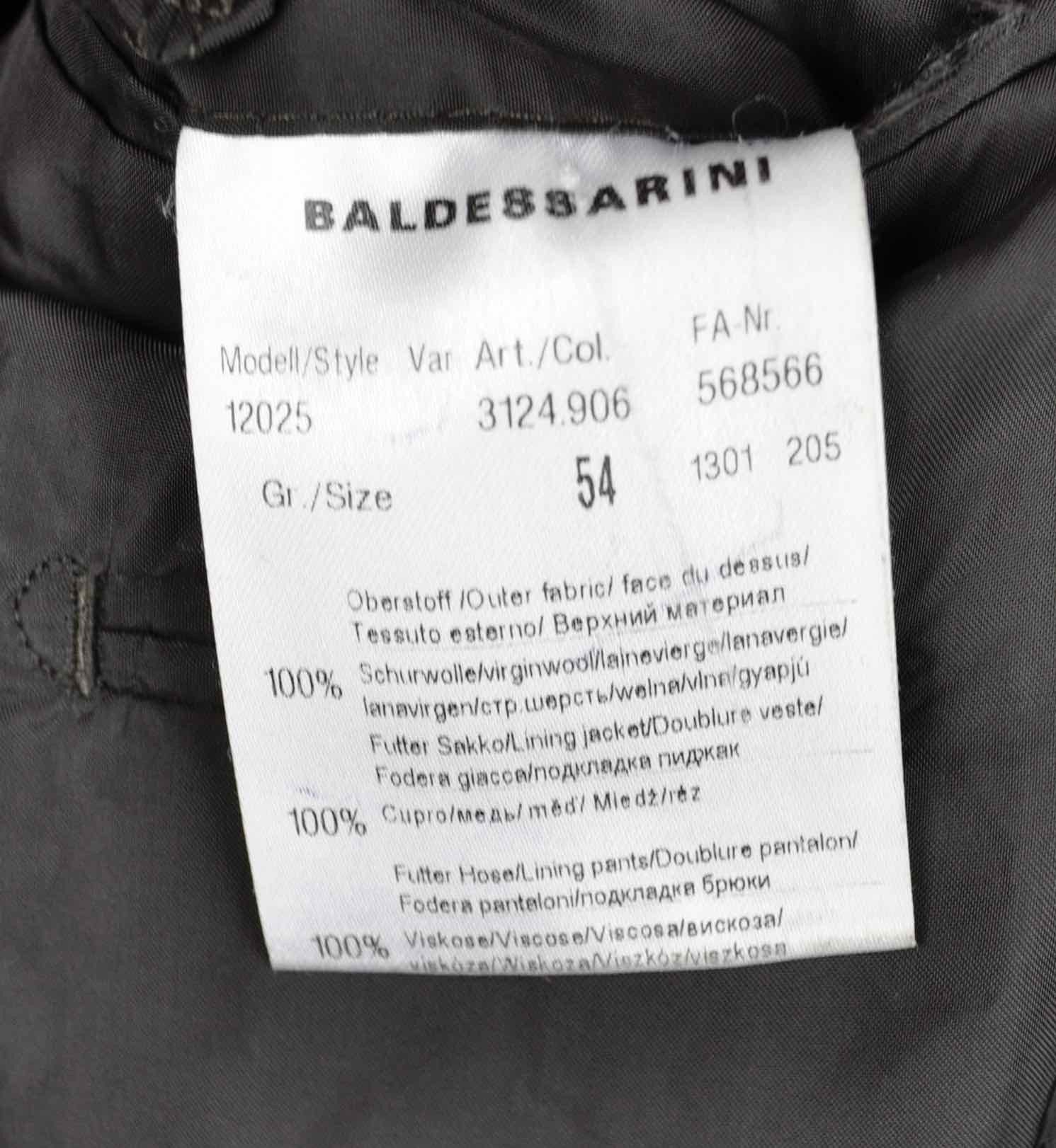 Baldessarini × Designer BALDESSARINI Virgin Wool Blazer Button Up Jacket Suit Sakko Size 44R - 4 Thumbnail