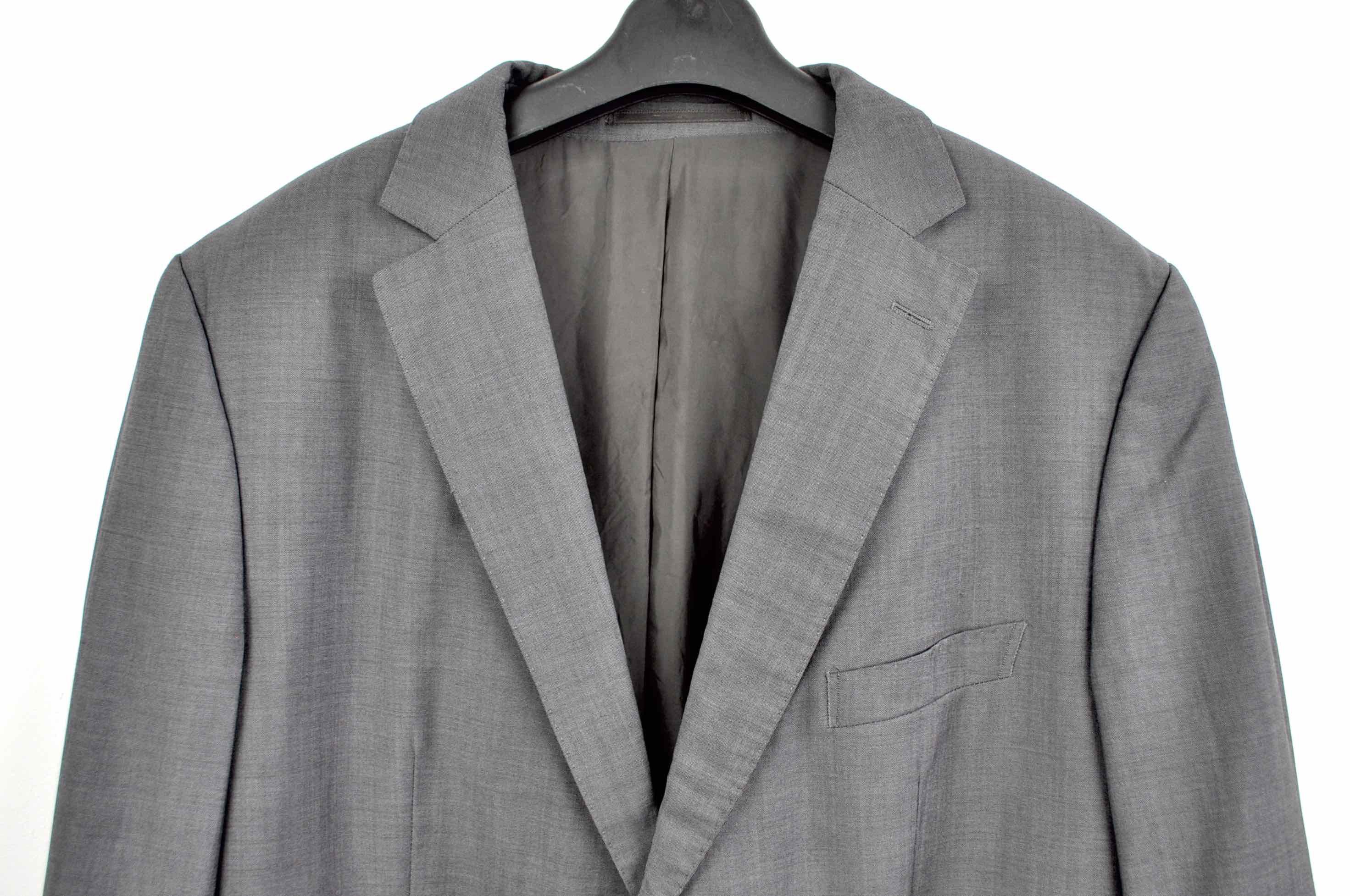 Baldessarini × Designer BALDESSARINI Virgin Wool Blazer Button Up Jacket Suit Sakko Size 44R - 2 Thumbnail