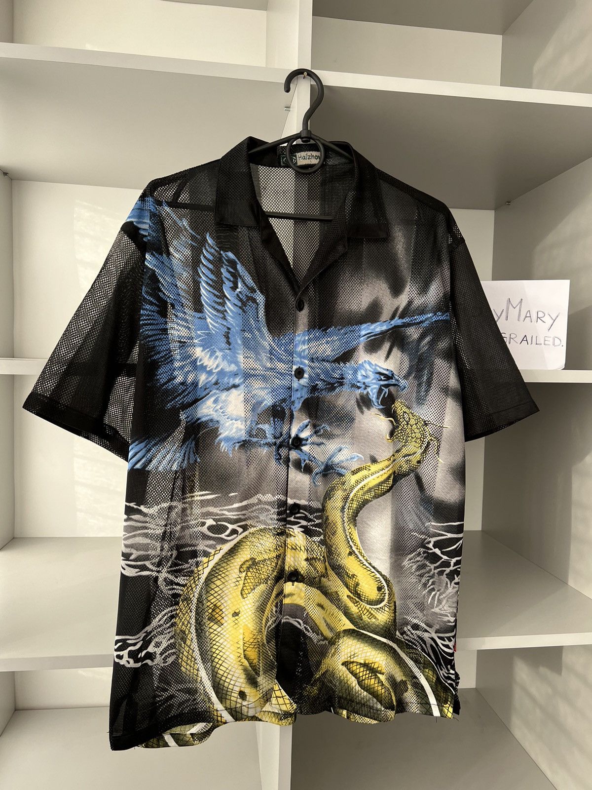 Japanese Brand × Vintage Dragon Vintage Shirt Size US XL / EU 56 / 4 - 3 Thumbnail