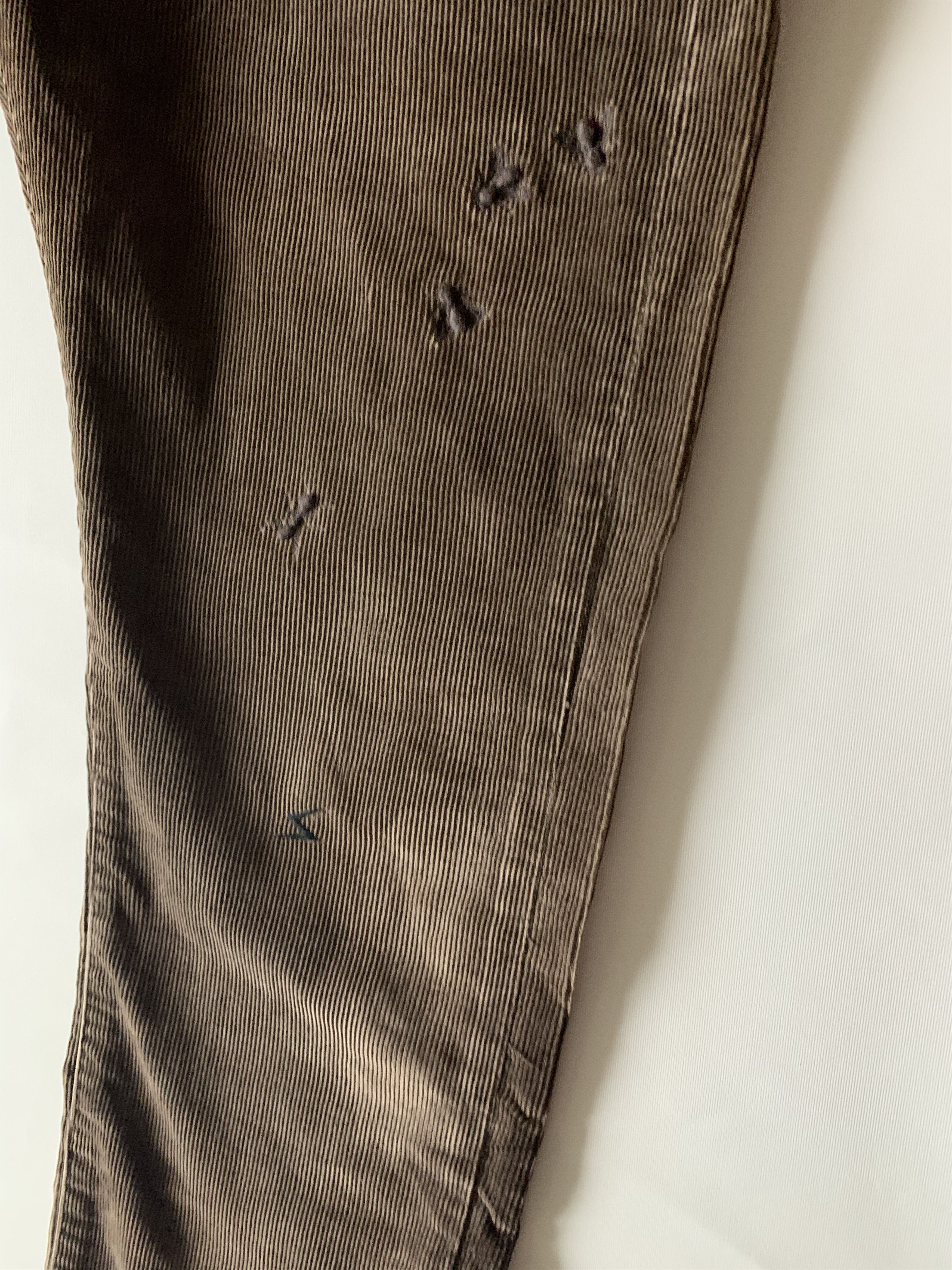 Undercover Undercover '06 Insect/Bug Embroidered Corduroys Size US 32 / EU 48 - 3 Thumbnail