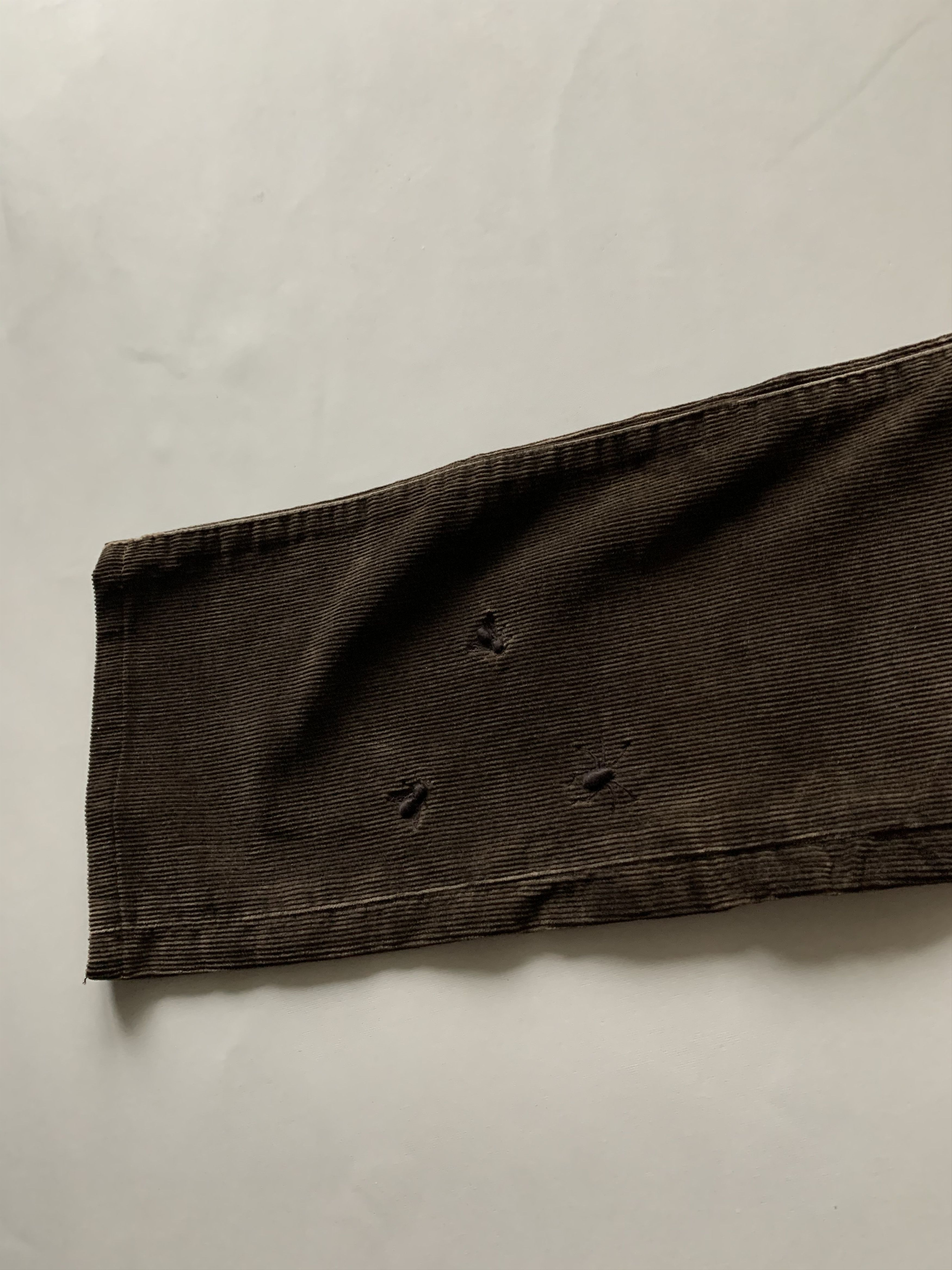 Undercover Undercover '06 Insect/Bug Embroidered Corduroys Size US 32 / EU 48 - 4 Thumbnail