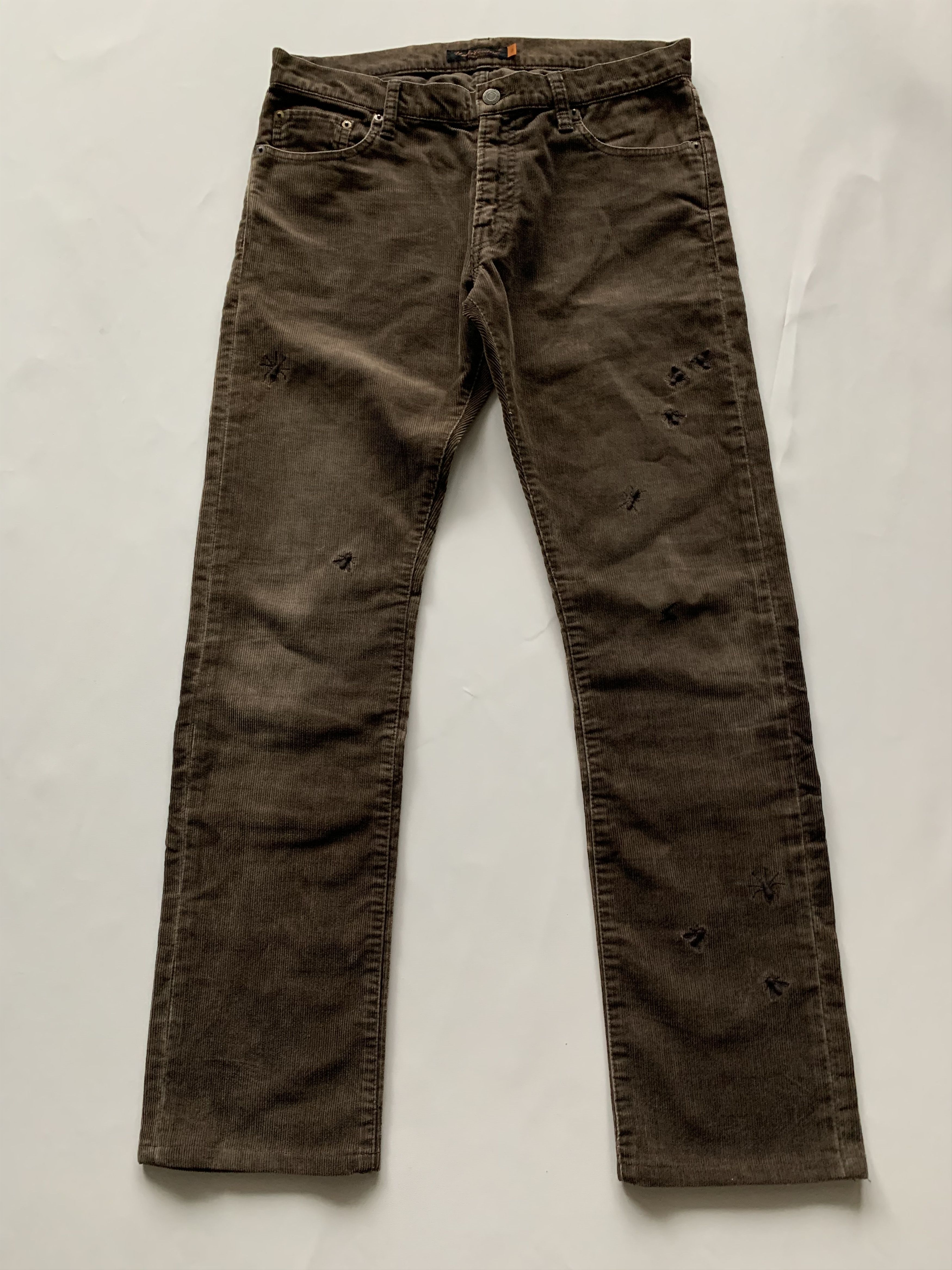 Undercover Undercover '06 Insect/Bug Embroidered Corduroys Size US 32 / EU 48 - 2 Thumbnail