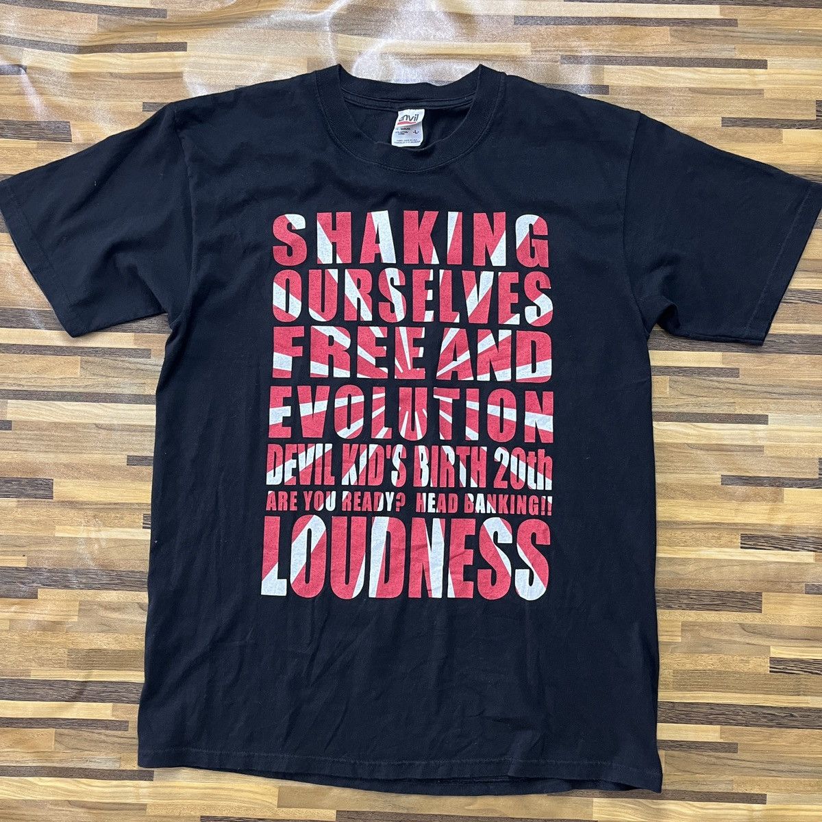 Band Tees × Vintage LOUDNESS Heavy Metal Concert Tour 20th Annivesary Japan 2002 Size US L / EU 52-54 / 3 - 17 Thumbnail