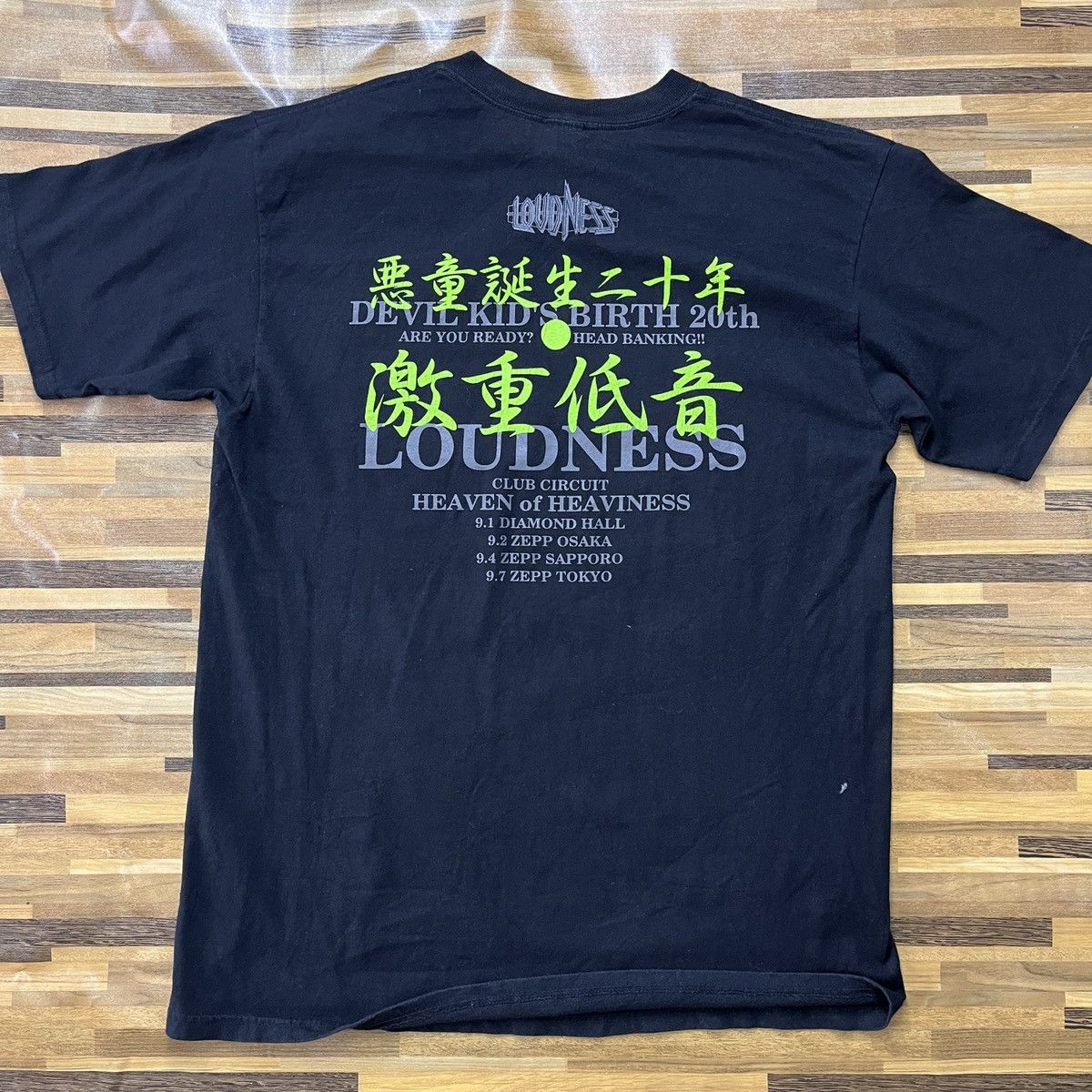 Band Tees × Vintage LOUDNESS Heavy Metal Concert Tour 20th Annivesary Japan 2002 Size US L / EU 52-54 / 3 - 16 Thumbnail