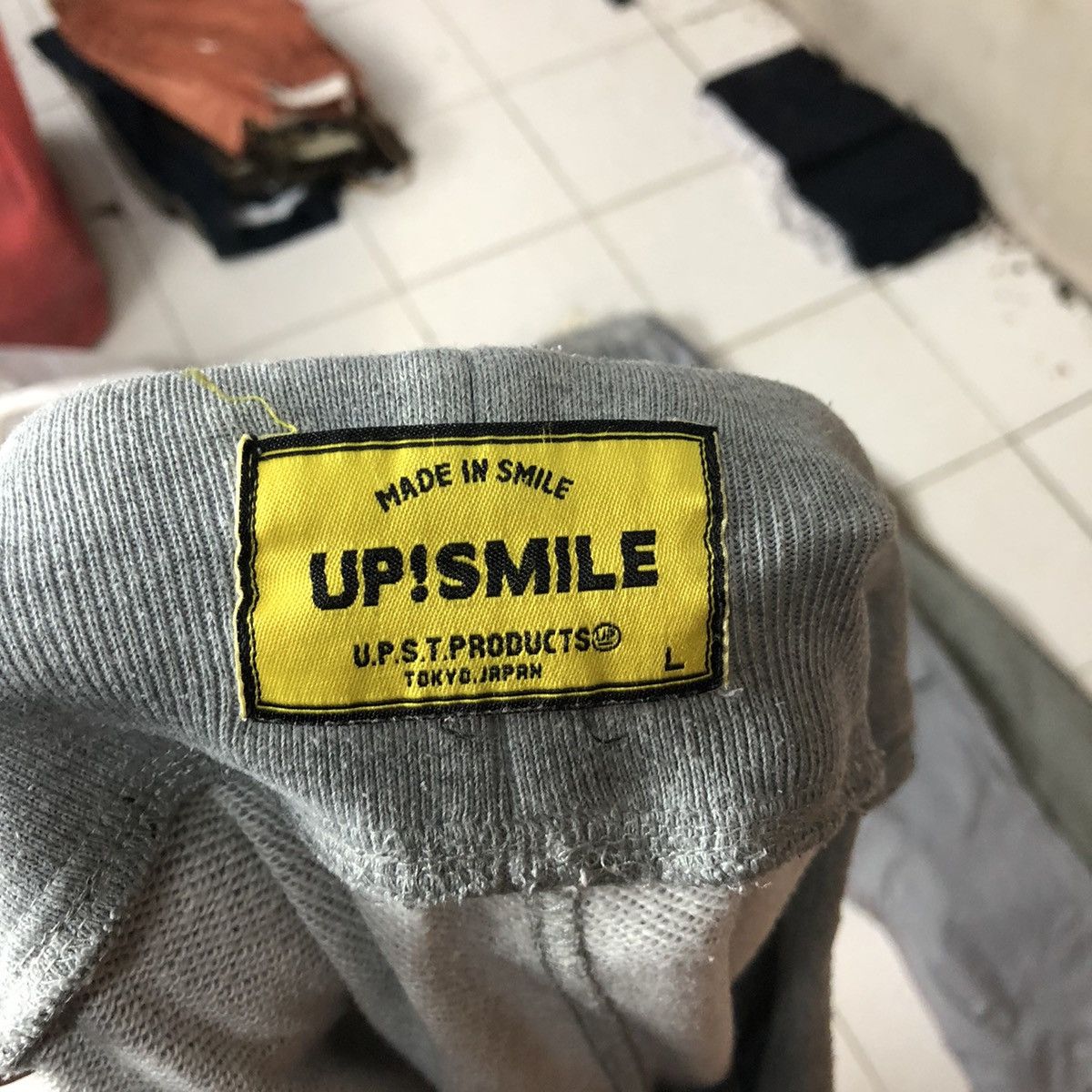 Japanese Brand × Vintage Up Smile Grey Joggers Pants #5884 Size 28" / US 6 / IT 42 - 5 Thumbnail