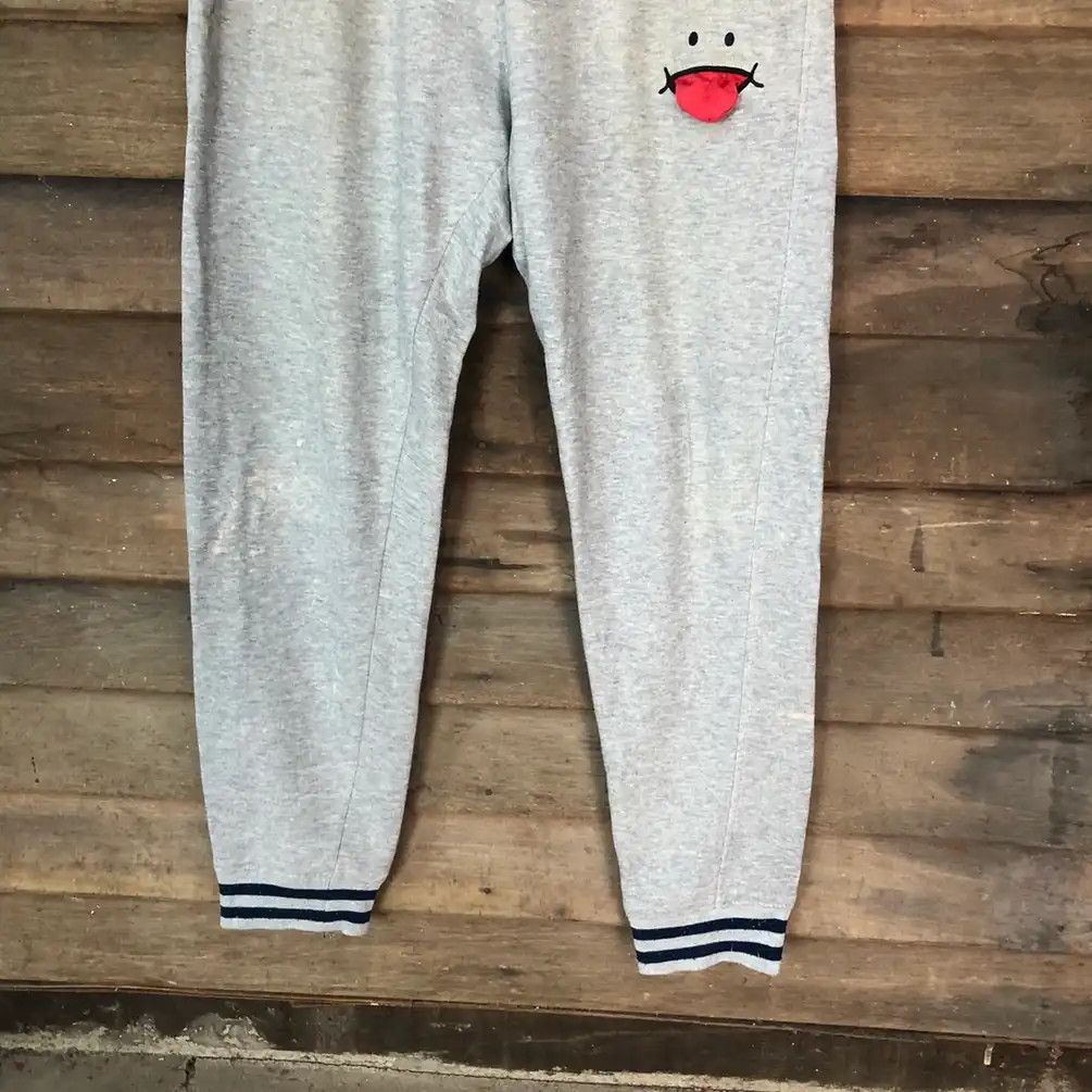 Japanese Brand × Vintage Up Smile Grey Joggers Pants #5884 Size 28" / US 6 / IT 42 - 13 Thumbnail