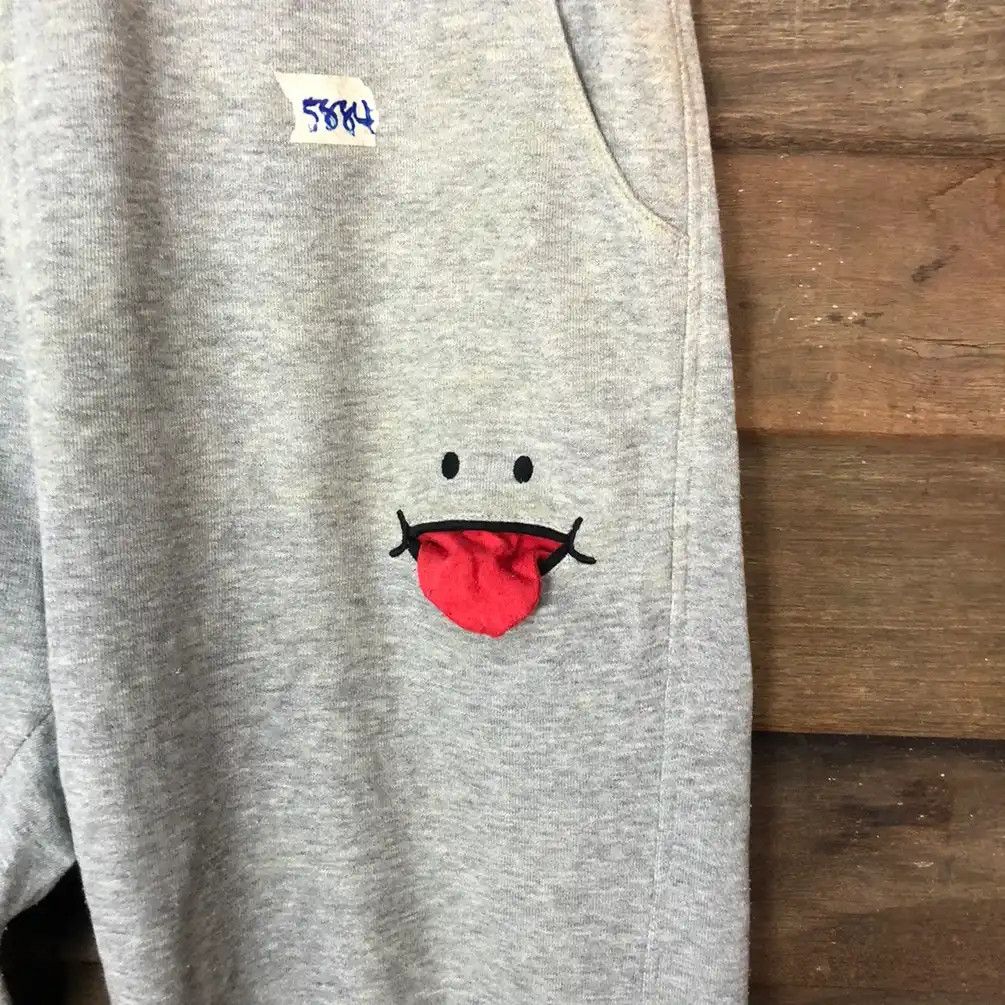 Japanese Brand × Vintage Up Smile Grey Joggers Pants #5884 Size 28" / US 6 / IT 42 - 8 Thumbnail