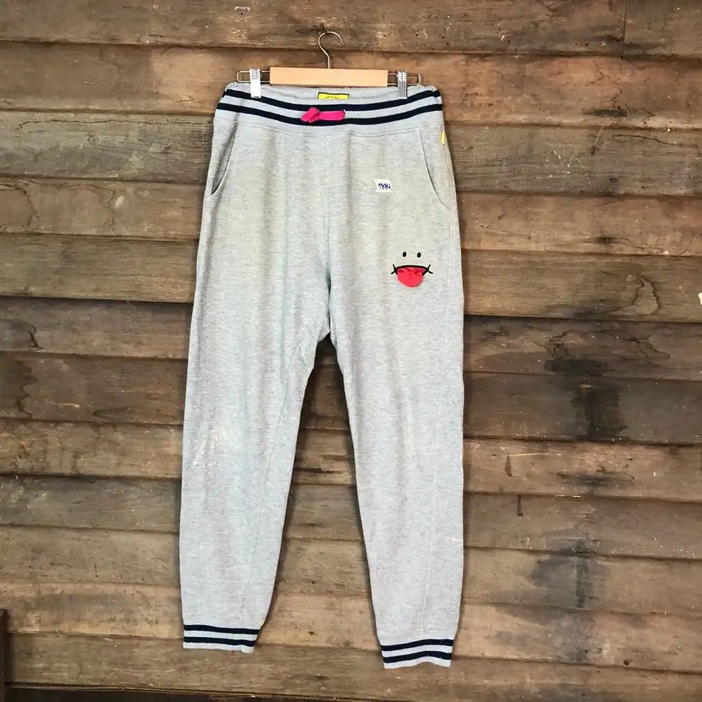 Japanese Brand × Vintage Up Smile Grey Joggers Pants #5884 Size 28" / US 6 / IT 42 - 15 Thumbnail