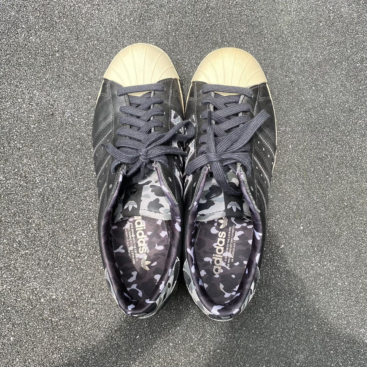 Adidas × Bape × Undefeated Bape x Adidas x Undefeated Superstar 80s Size US 9 / EU 42 - 3 Thumbnail