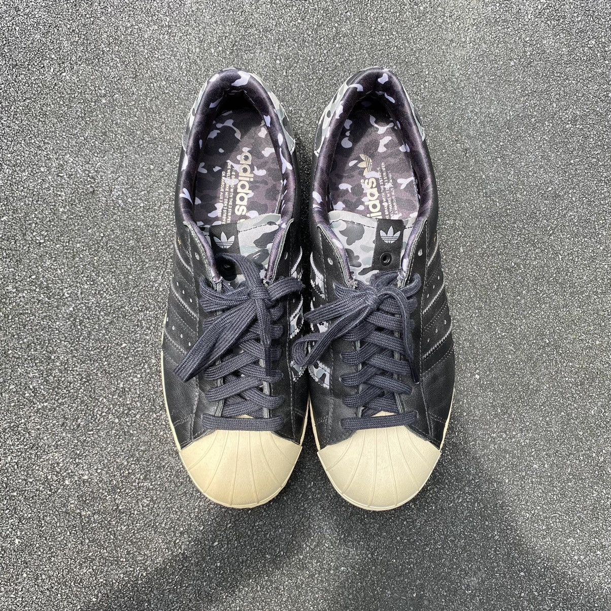 Adidas × Bape × Undefeated Bape x Adidas x Undefeated Superstar 80s Size US 9 / EU 42 - 4 Thumbnail