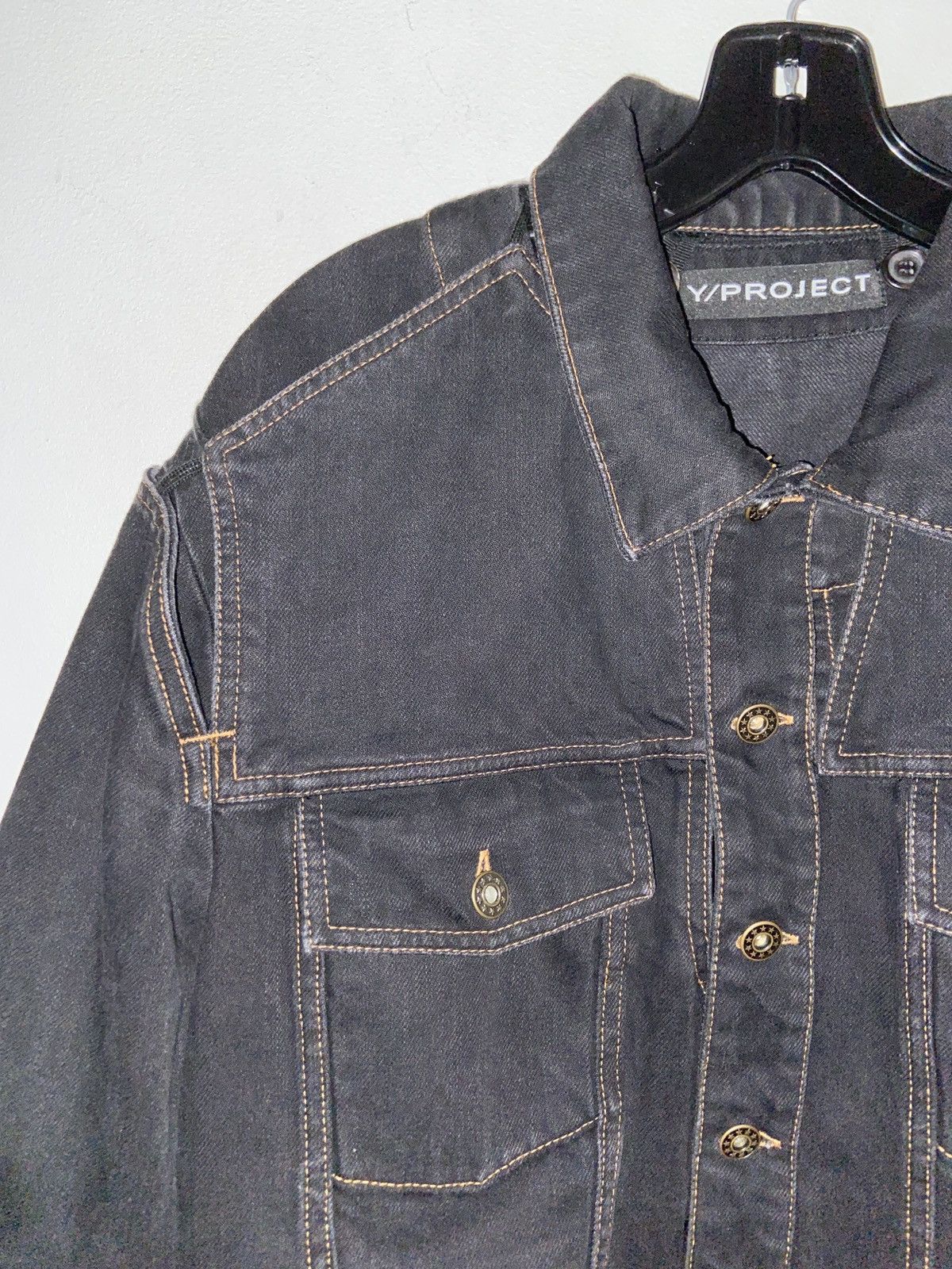 Y/Project Y/Project Deconstructed Denim Trucker Jacket Double Layer Size US M / EU 48-50 / 2 - 3 Thumbnail