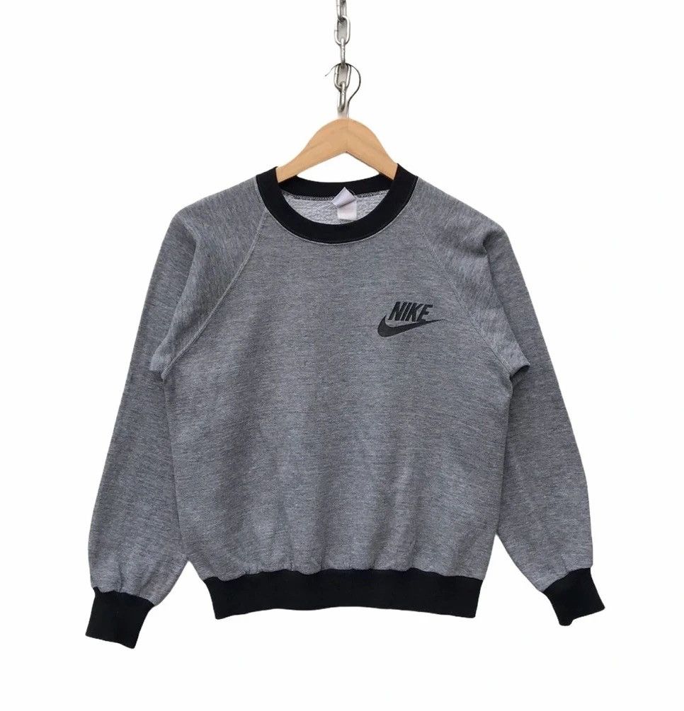 Vintage 80s Nike Orange Tag Sweatshirt Streetwear Sweater