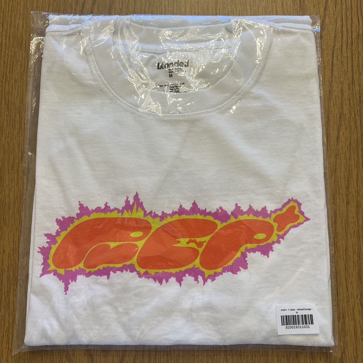 Frank Ocean PreP+ T-Shirt White/Orange | Grailed