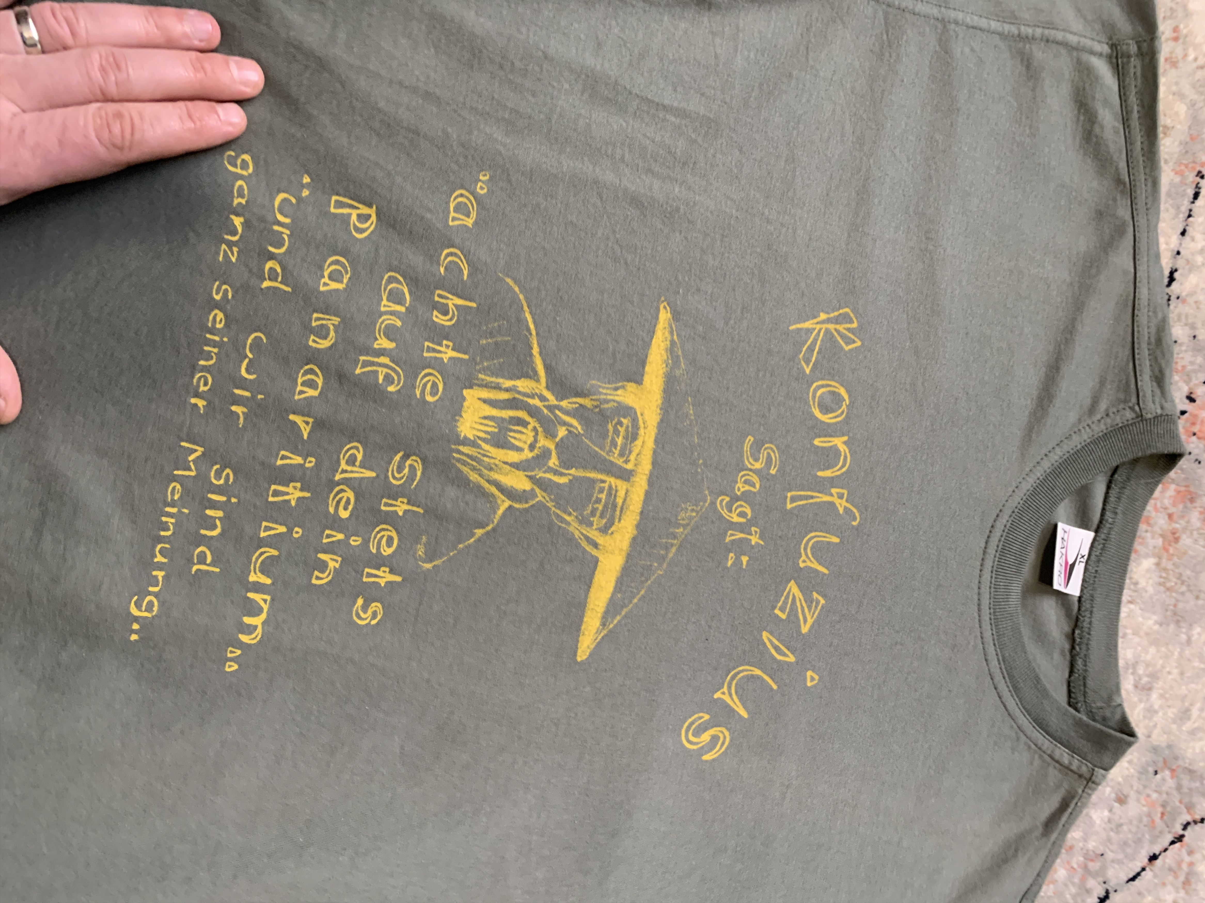 Japanese Brand Konfuzius Finished 2000 In The Year Of The Dragon Size US XL / EU 56 / 4 - 3 Thumbnail