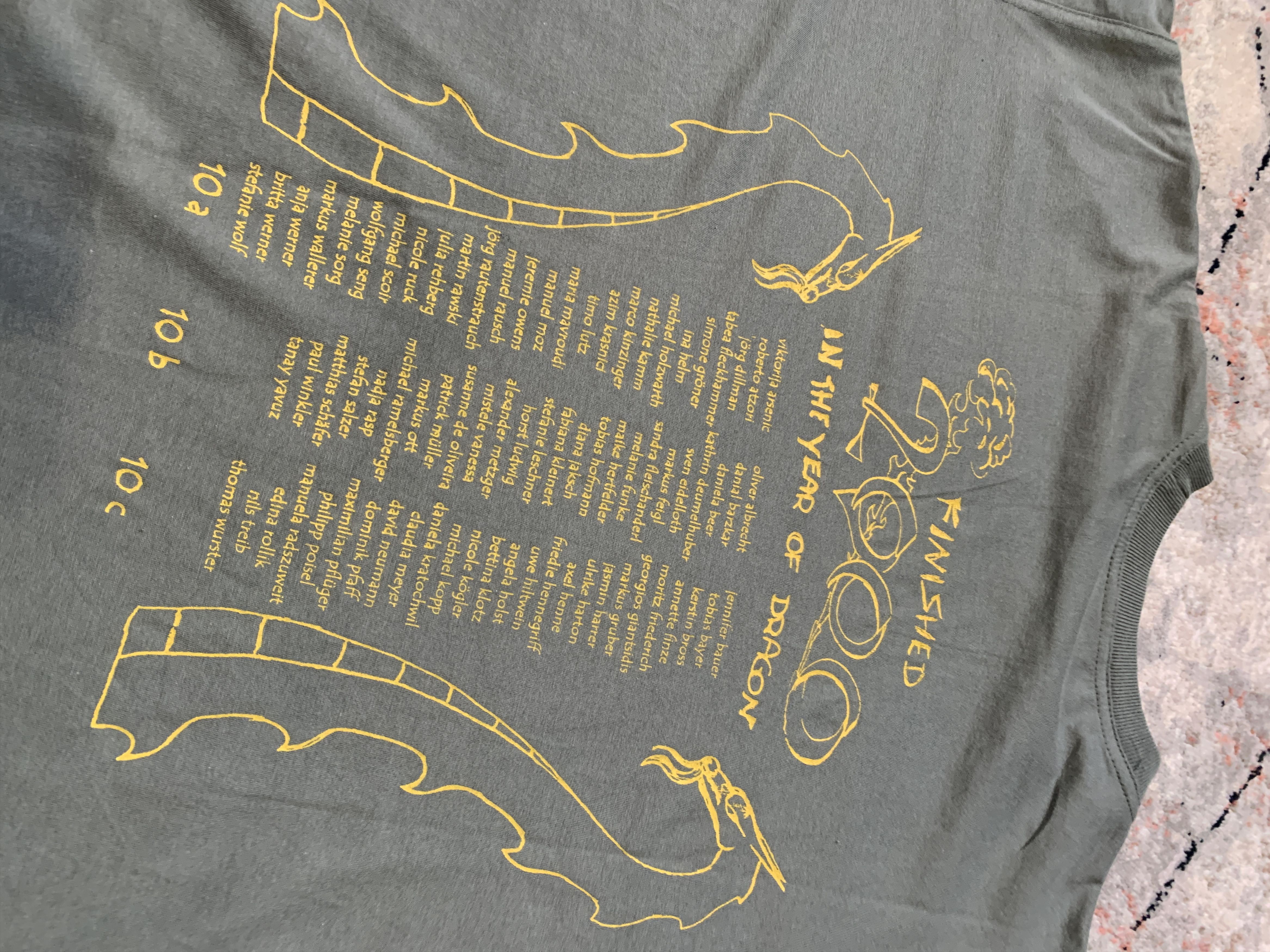 Japanese Brand Konfuzius Finished 2000 In The Year Of The Dragon Size US XL / EU 56 / 4 - 7 Thumbnail