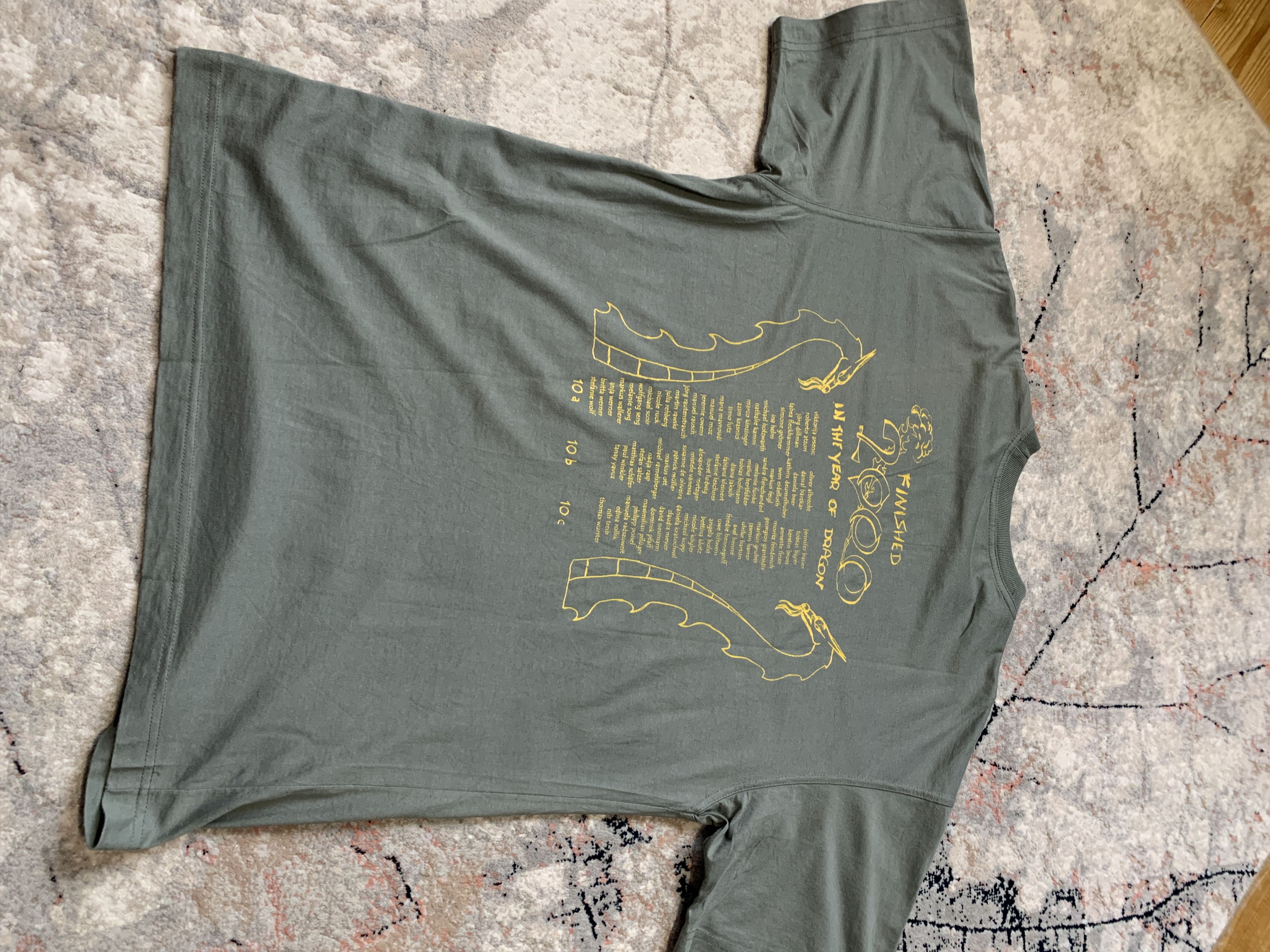 Japanese Brand Konfuzius Finished 2000 In The Year Of The Dragon Size US XL / EU 56 / 4 - 6 Thumbnail