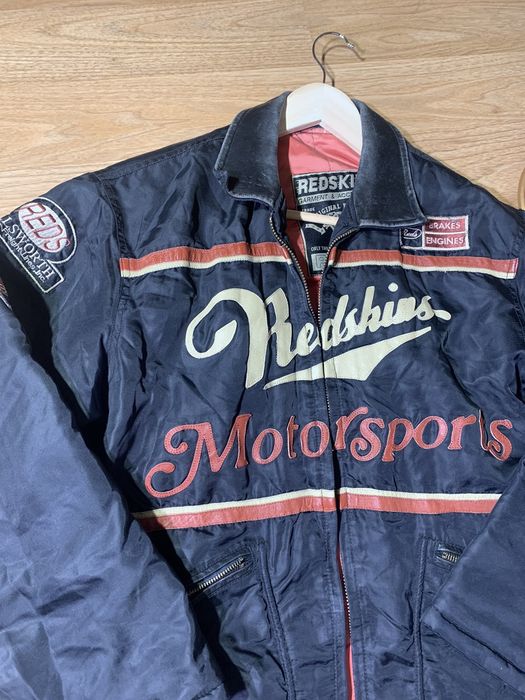 Vintage Vintage Redskins Motorsport Racing Jacket Rare 90s y2k Drill