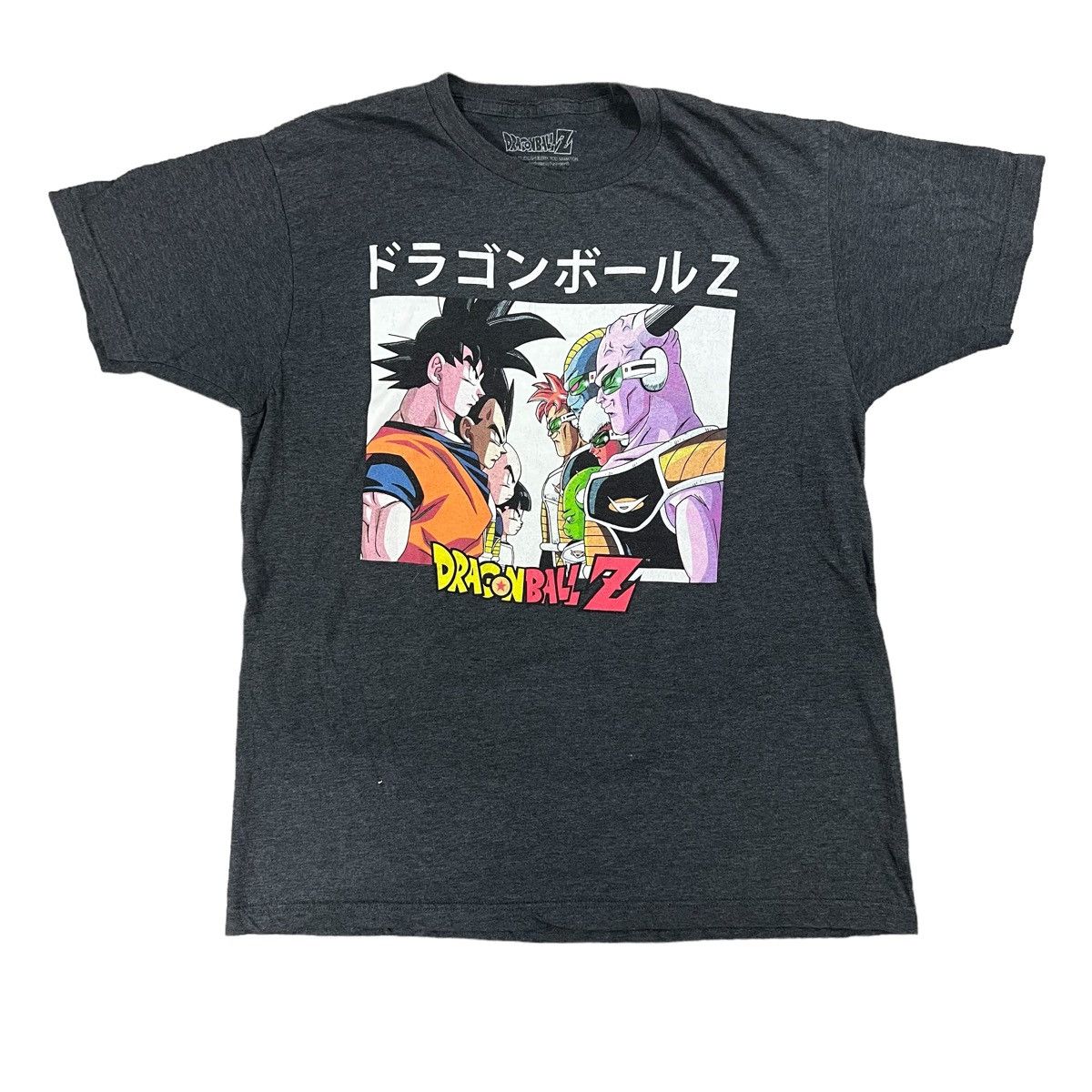 Vintage Y2K Arizona Jeans Dragon Ball Z Inspired Gray Size on sale Large T-Shirt