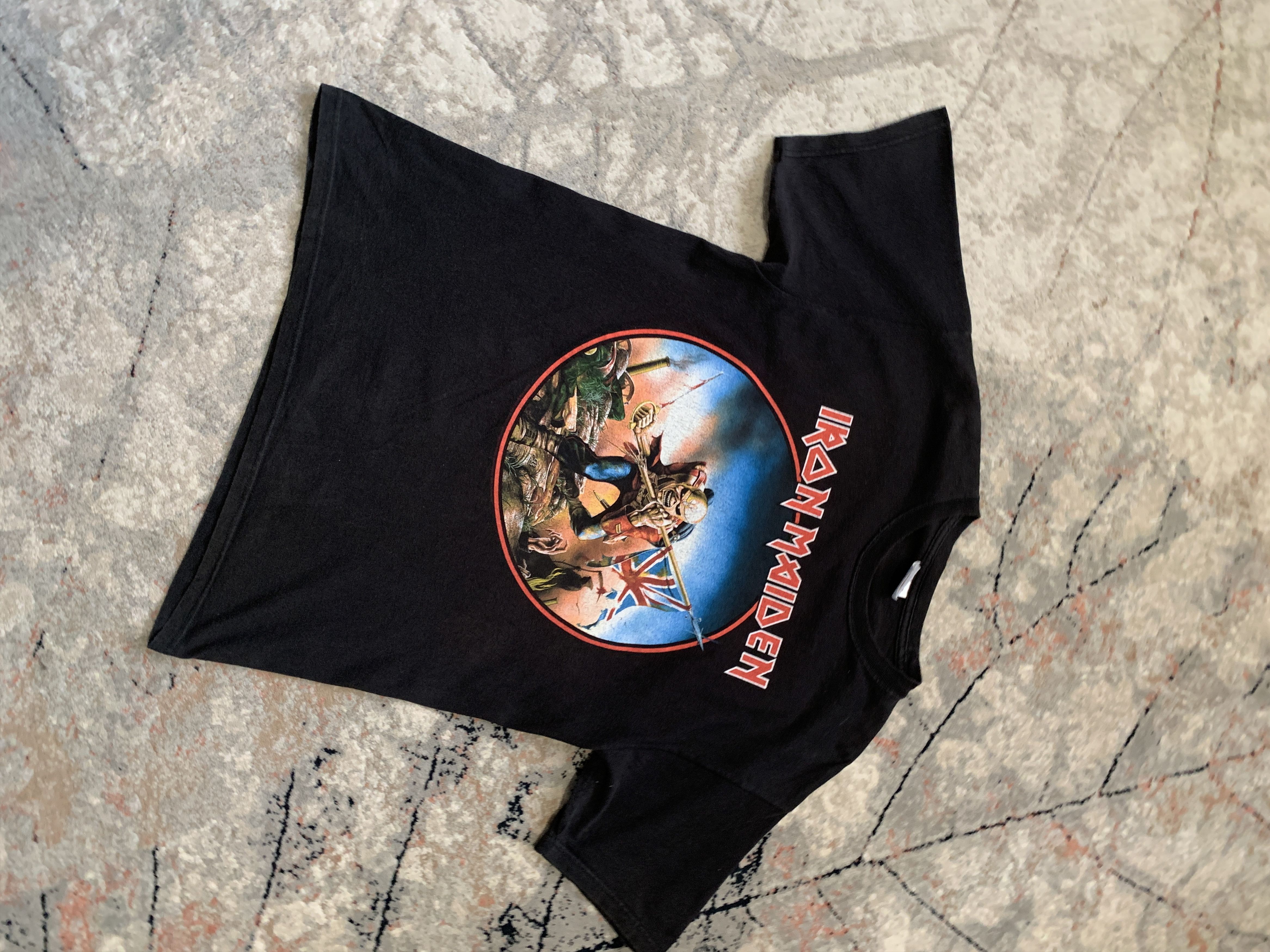 Band Tees Iron Maiden The Trooper Vintage 2008 T-Shirt Size US M / EU 48-50 / 2 - 2 Thumbnail