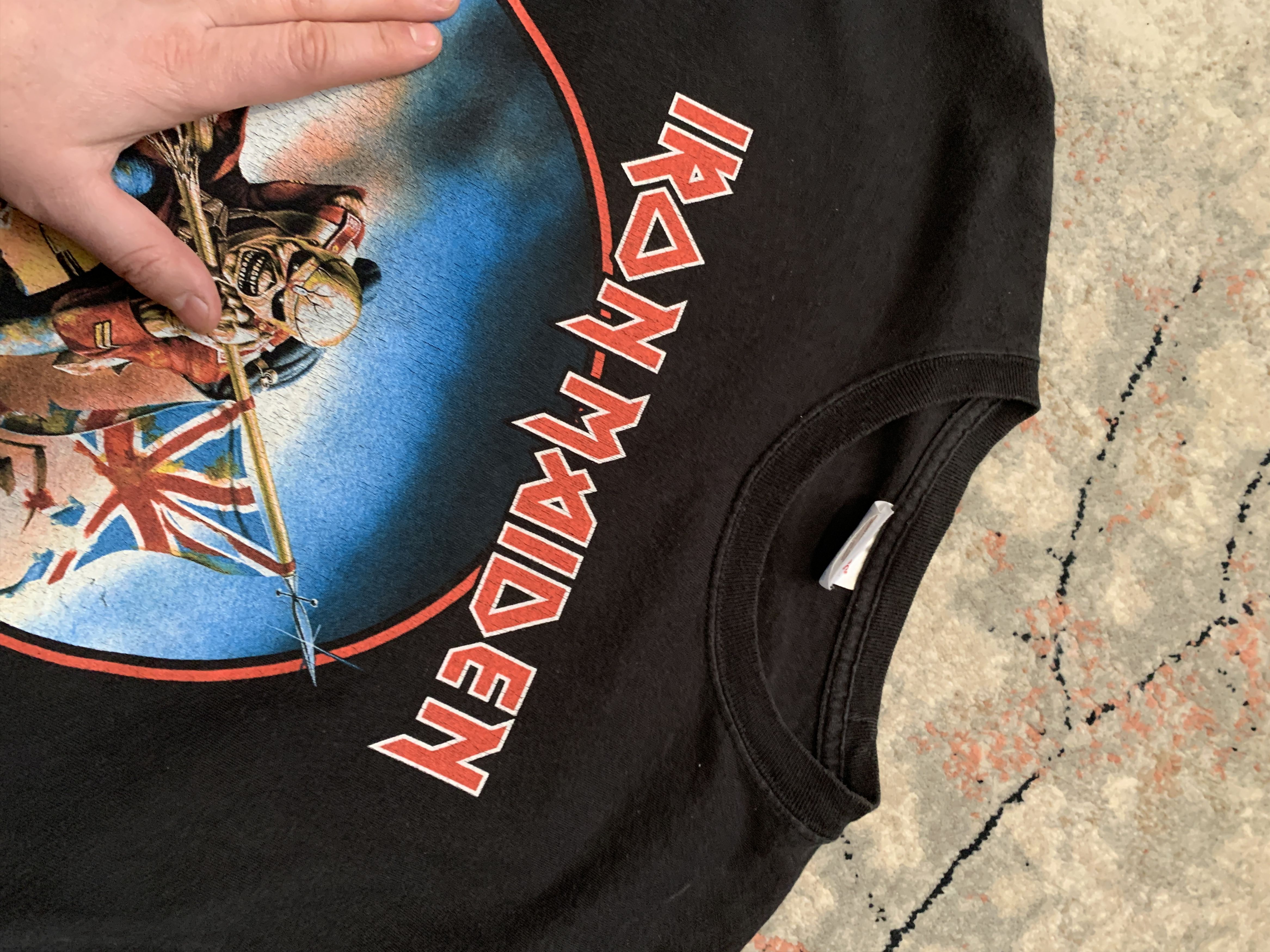 Band Tees Iron Maiden The Trooper Vintage 2008 T-Shirt Size US M / EU 48-50 / 2 - 4 Thumbnail