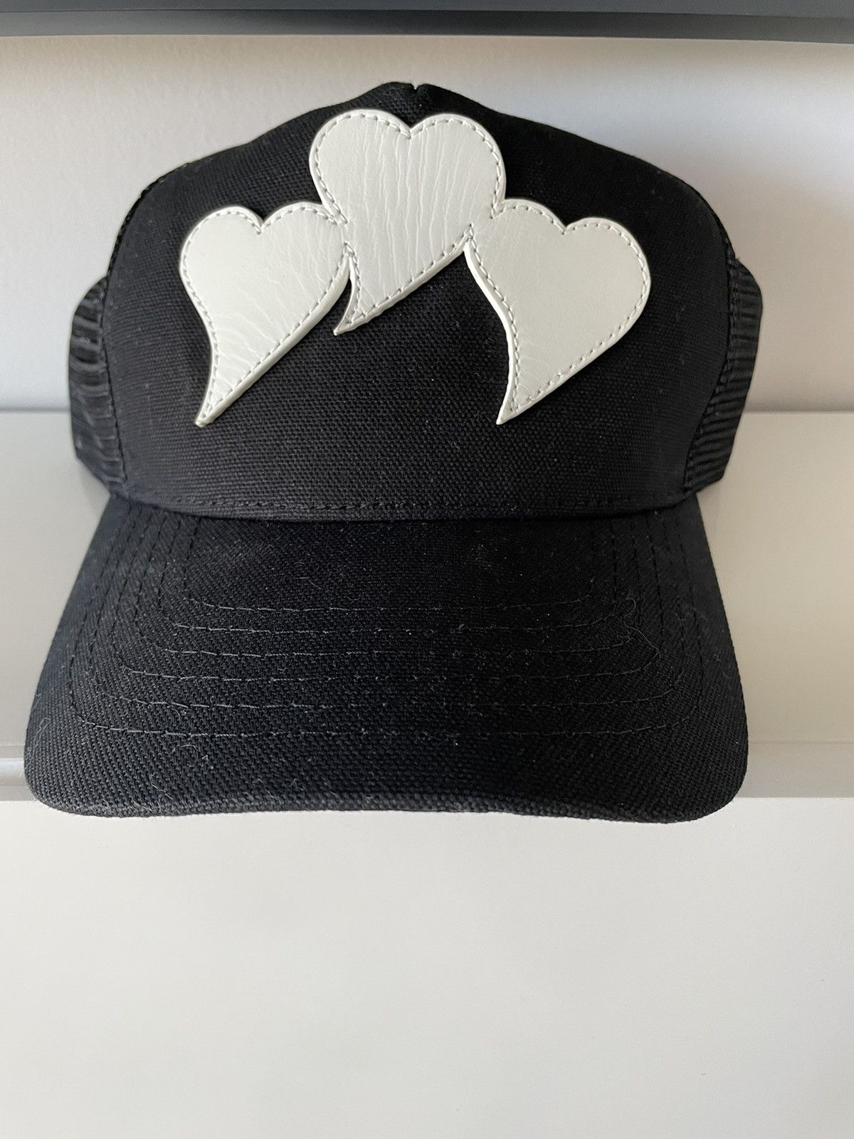 Amiri Amiri Triple hearts trucker Size ONE SIZE - 1 Thumbnail