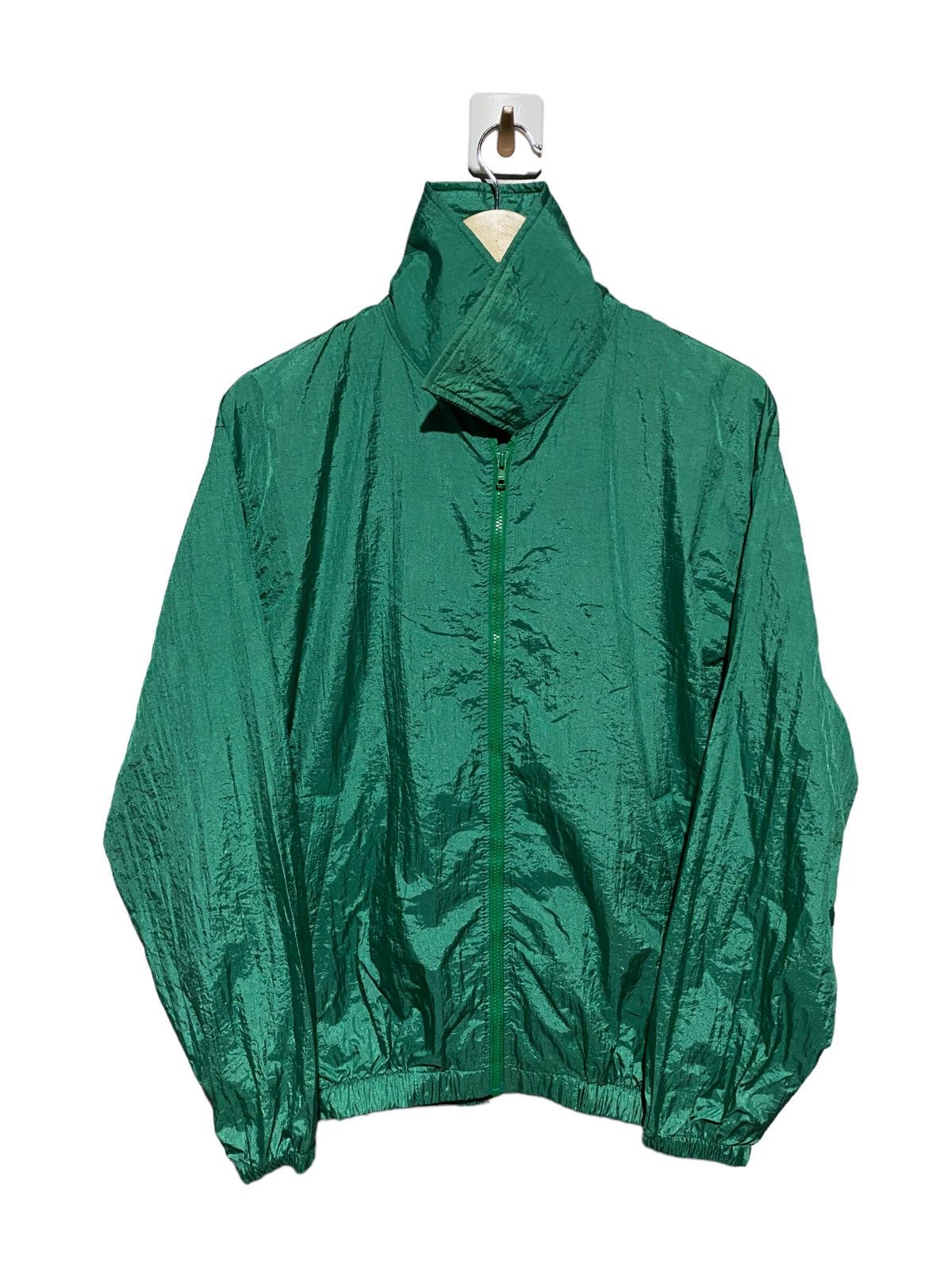 Japanese Brand × Vintage Vintage JLPG Meiji Tour Staff Jacket Green Nylon Windbreaker Size US L / EU 52-54 / 3 - 2 Thumbnail