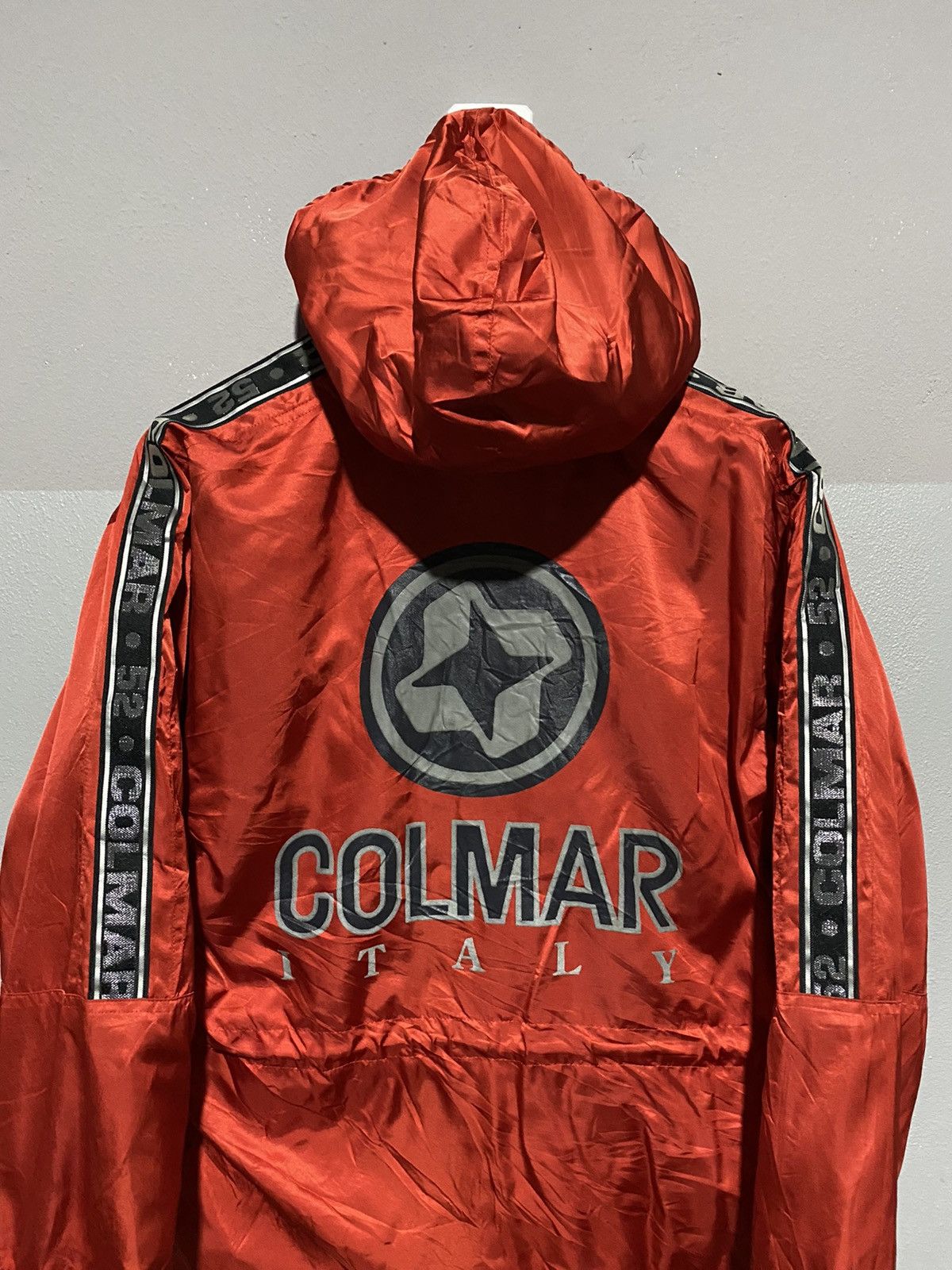 Colmar Vintage Colmar Italy Red Hooded Jacket - Made in Japan Size US M / EU 48-50 / 2 - 4 Thumbnail
