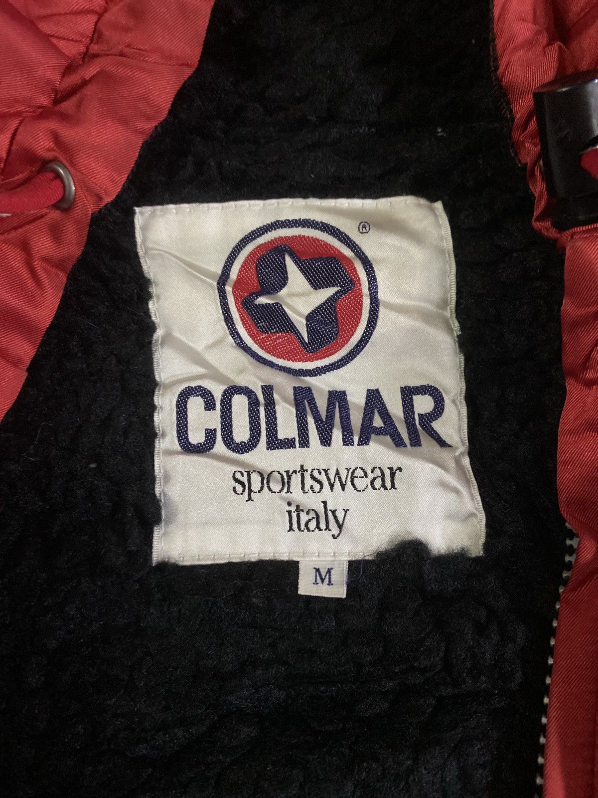 Colmar Vintage Colmar Italy Red Hooded Jacket - Made in Japan Size US M / EU 48-50 / 2 - 7 Thumbnail
