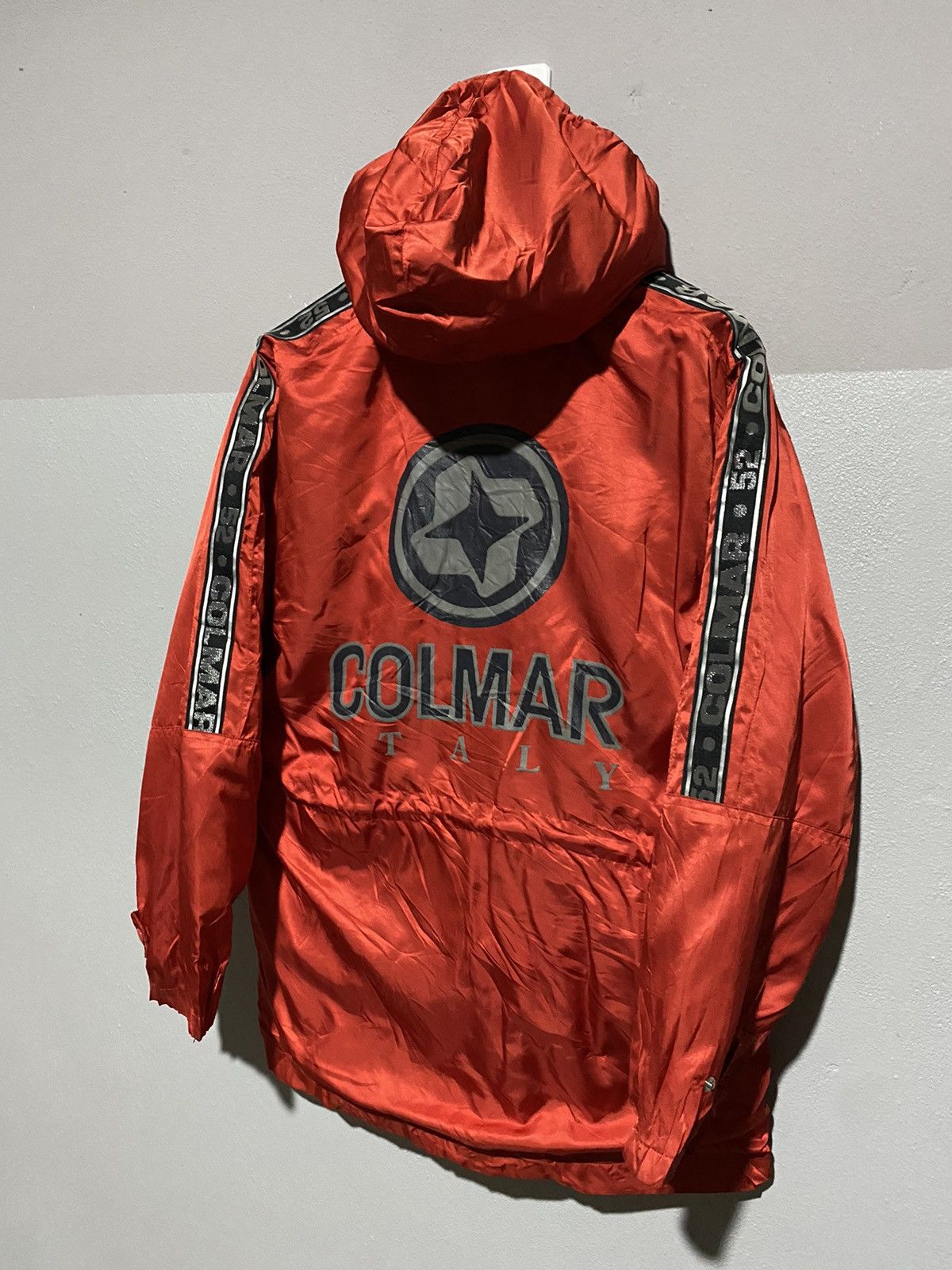 Colmar Vintage Colmar Italy Red Hooded Jacket - Made in Japan Size US M / EU 48-50 / 2 - 3 Thumbnail