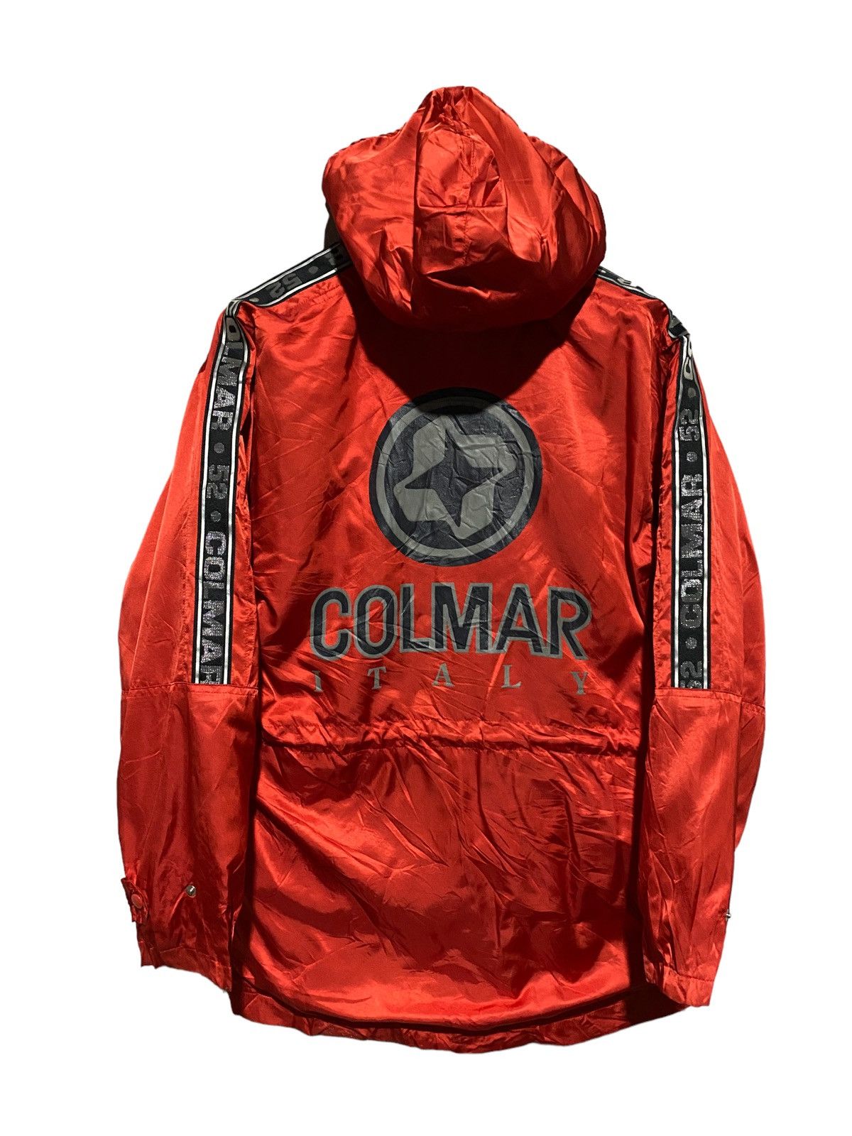 Colmar Vintage Colmar Italy Red Hooded Jacket - Made in Japan Size US M / EU 48-50 / 2 - 1 Thumbnail