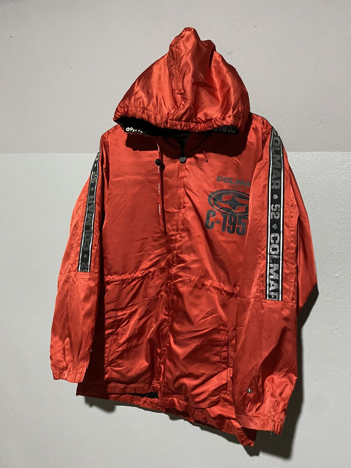 Colmar Vintage Colmar Italy Red Hooded Jacket - Made in Japan Size US M / EU 48-50 / 2 - 5 Thumbnail