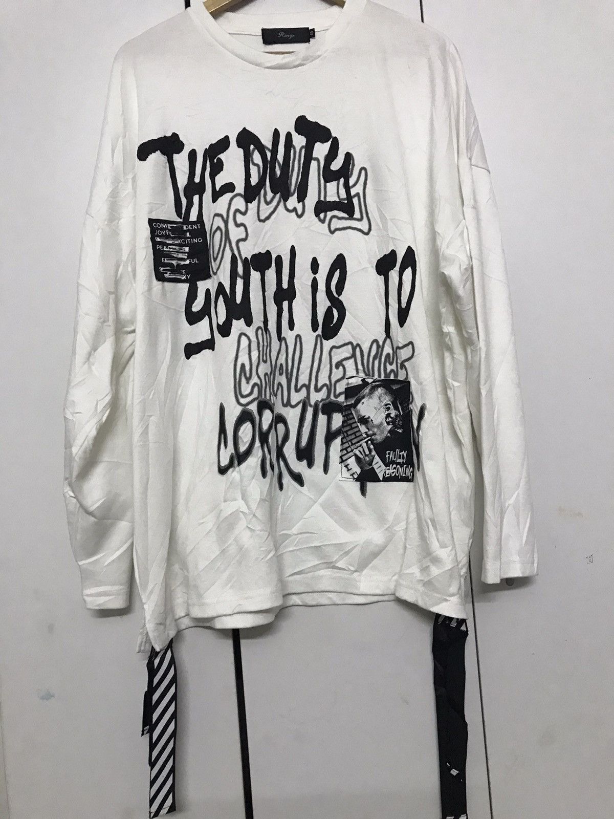 Seditionaries Rare 💥 buggy bondage shirt Size US XXL / EU 58 / 5 - 2 Thumbnail