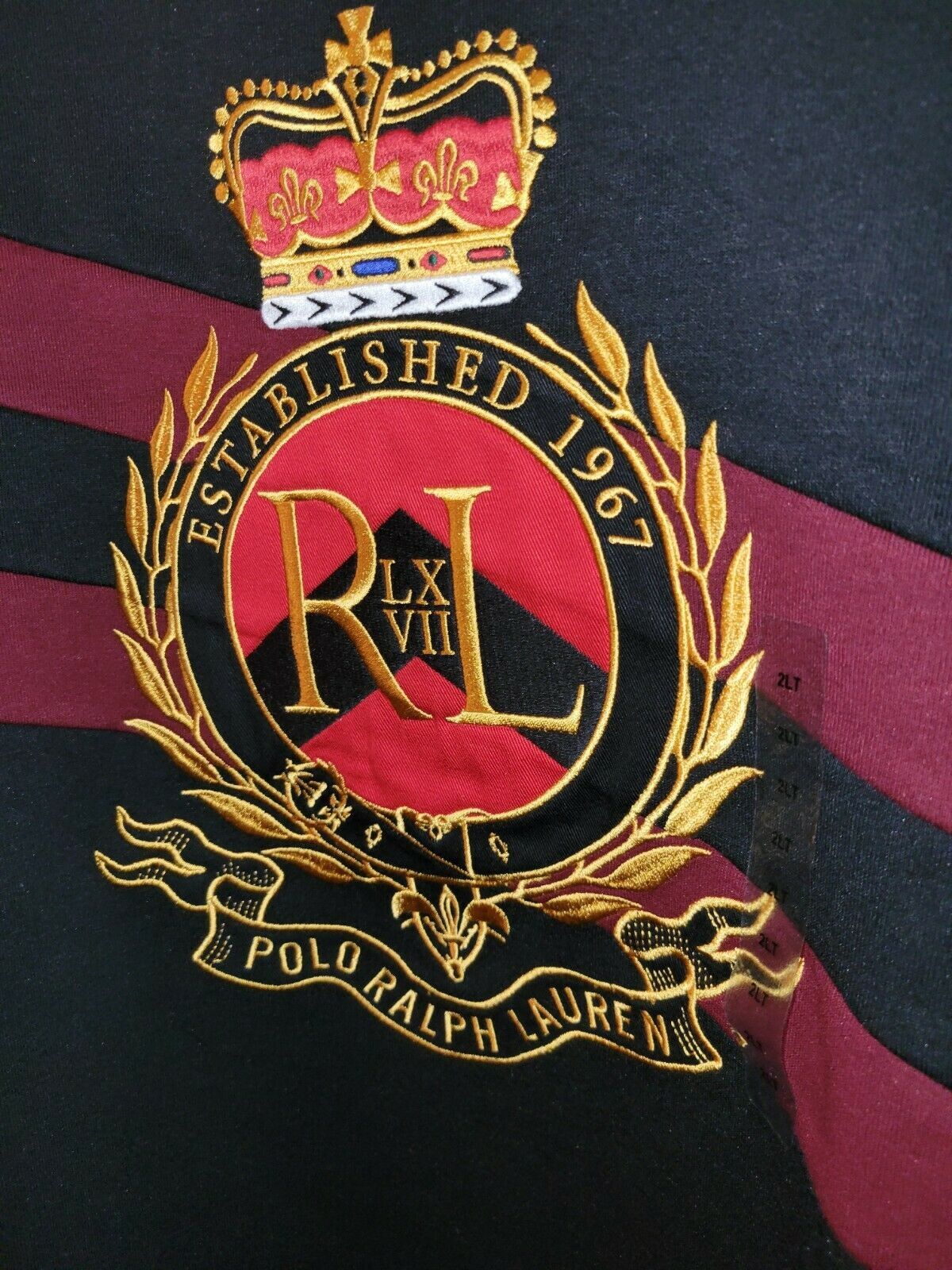 Polo Ralph Lauren Polo Ralph Lauren EMBROIDERED CREST Sweatshirt 2XL Size US XXL / EU 58 / 5 - 9 Thumbnail