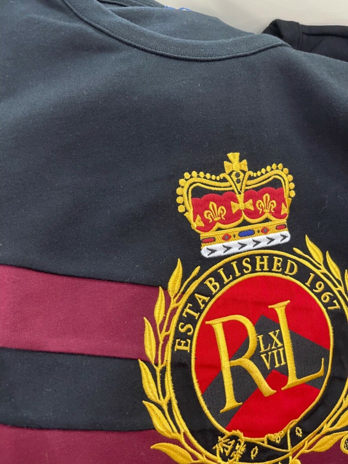 Polo Ralph Lauren Polo Ralph Lauren EMBROIDERED CREST Sweatshirt 2XL Size US XXL / EU 58 / 5 - 6 Thumbnail