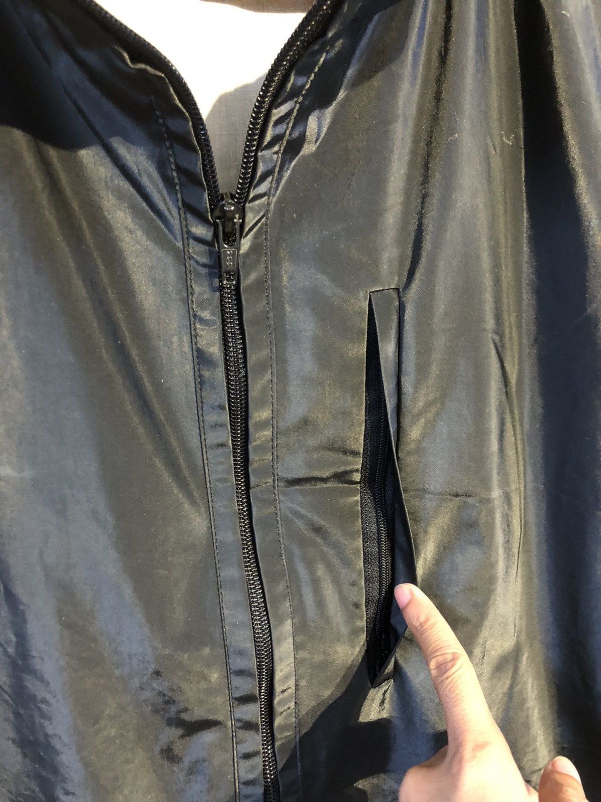 ❗️UNDERCOVER X UNIQLO WATERPROOF CANVAS BLACK JACKET❗️RARE